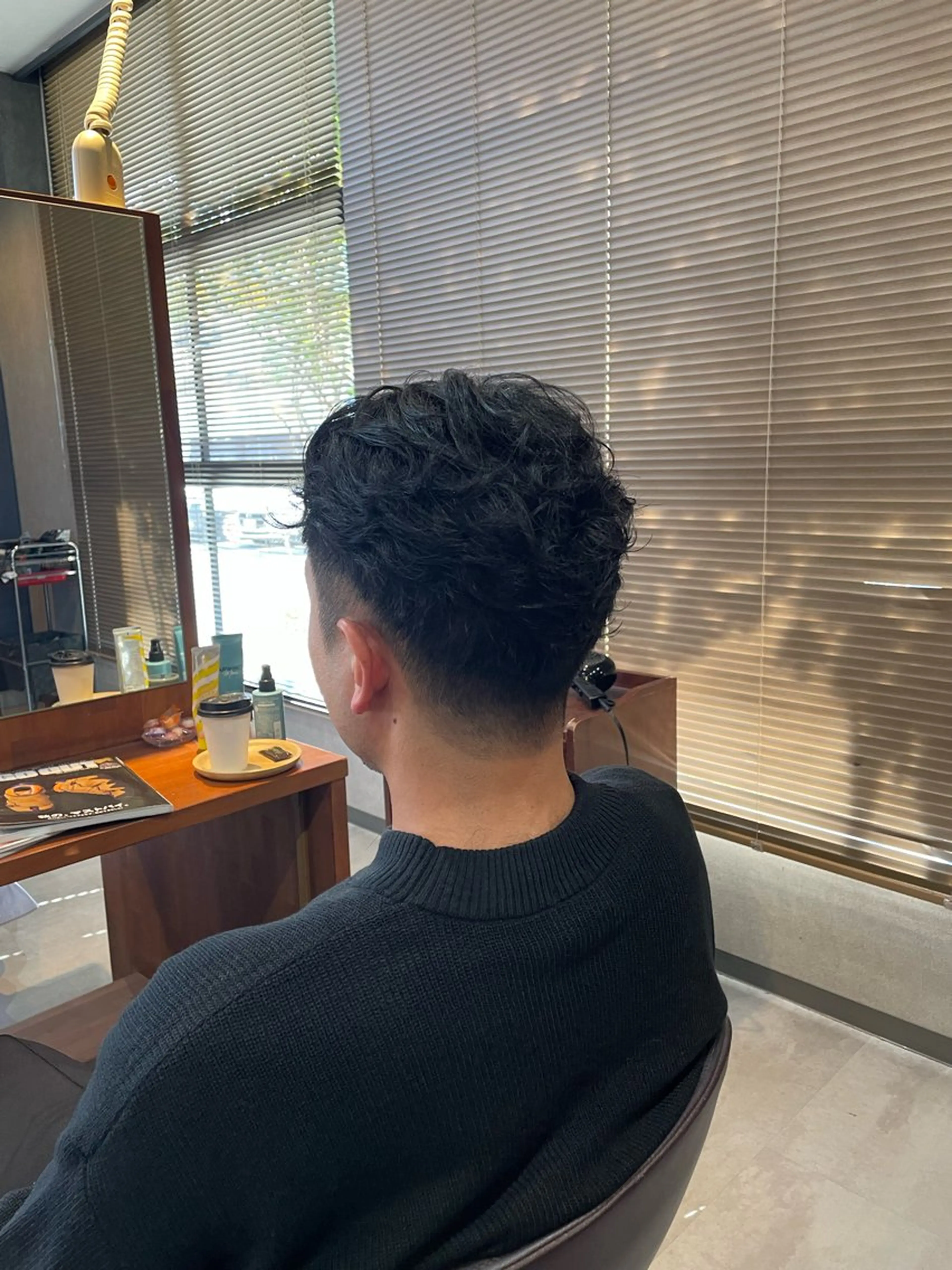 パーマ メンズ Latte川原店所属・金古 美優のヘアスタイル