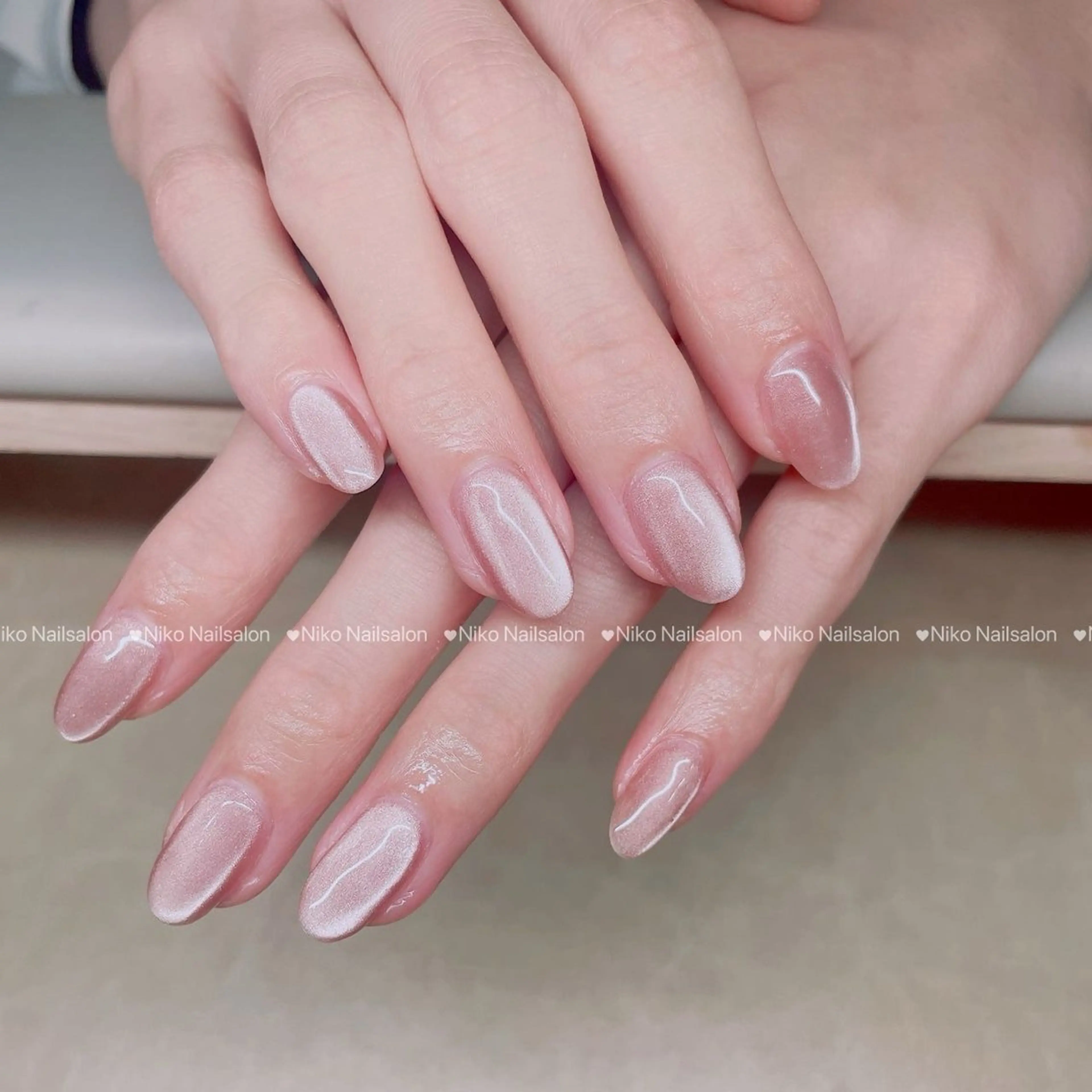 ネイル チークネイル 長さ出し フットネイル フレンチネイル ジェルネイル ハンドネイル Niko Nail salon 銀座本店のネイルデザイン