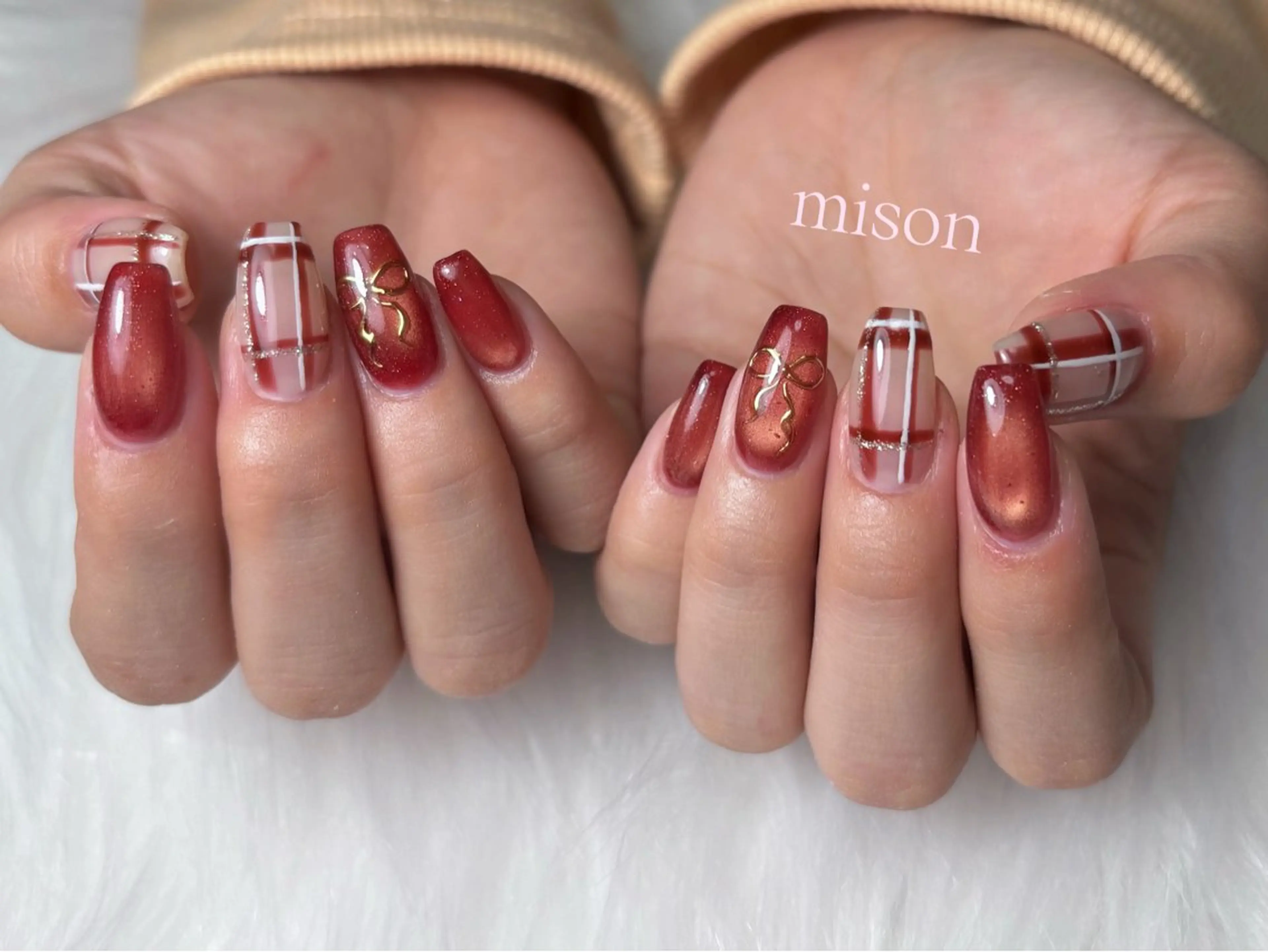 ネイル mison所属・mison 安形友花のネイルデザイン