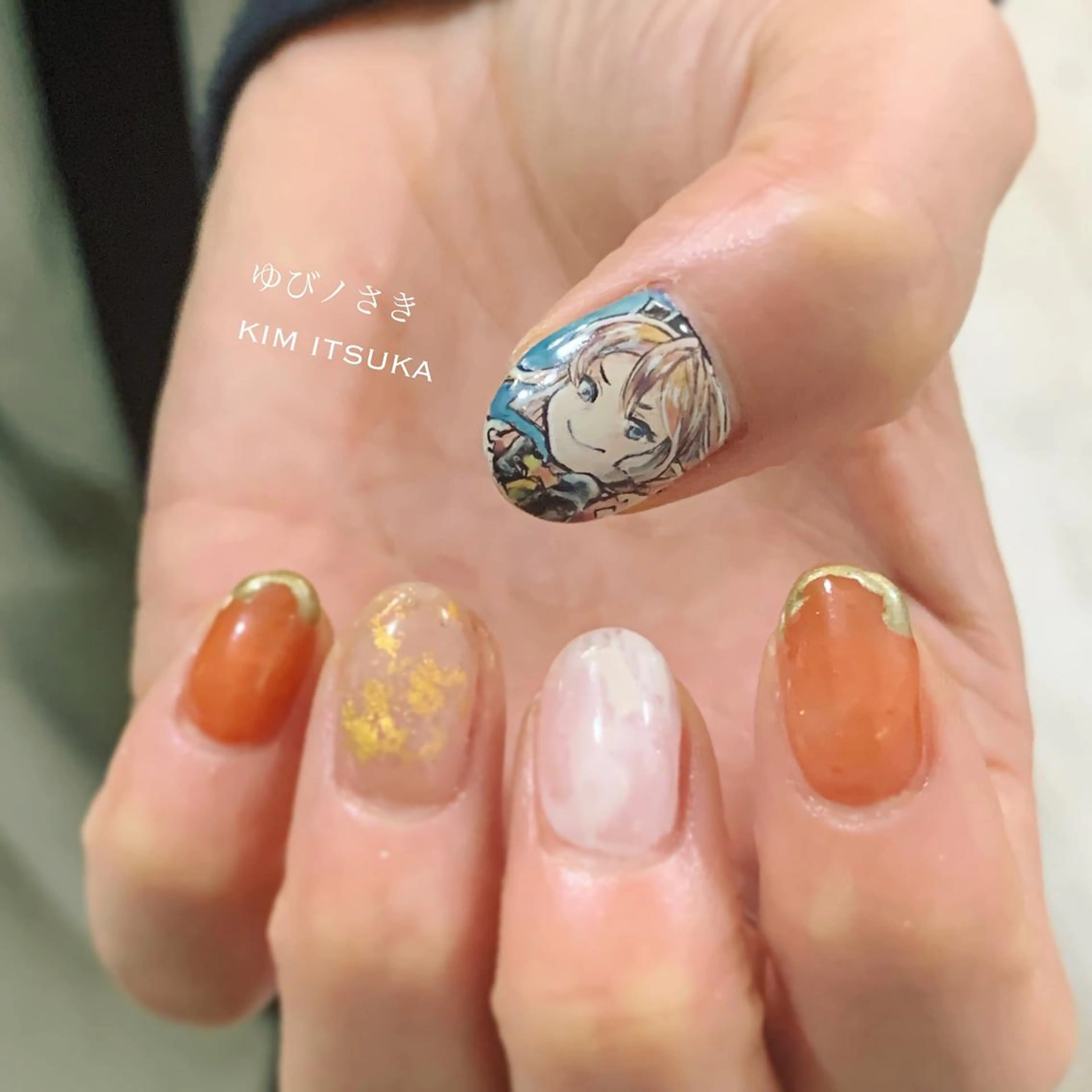 ネイル ゆびノさき茨木店 ニュアンス/アートのネイルデザイン