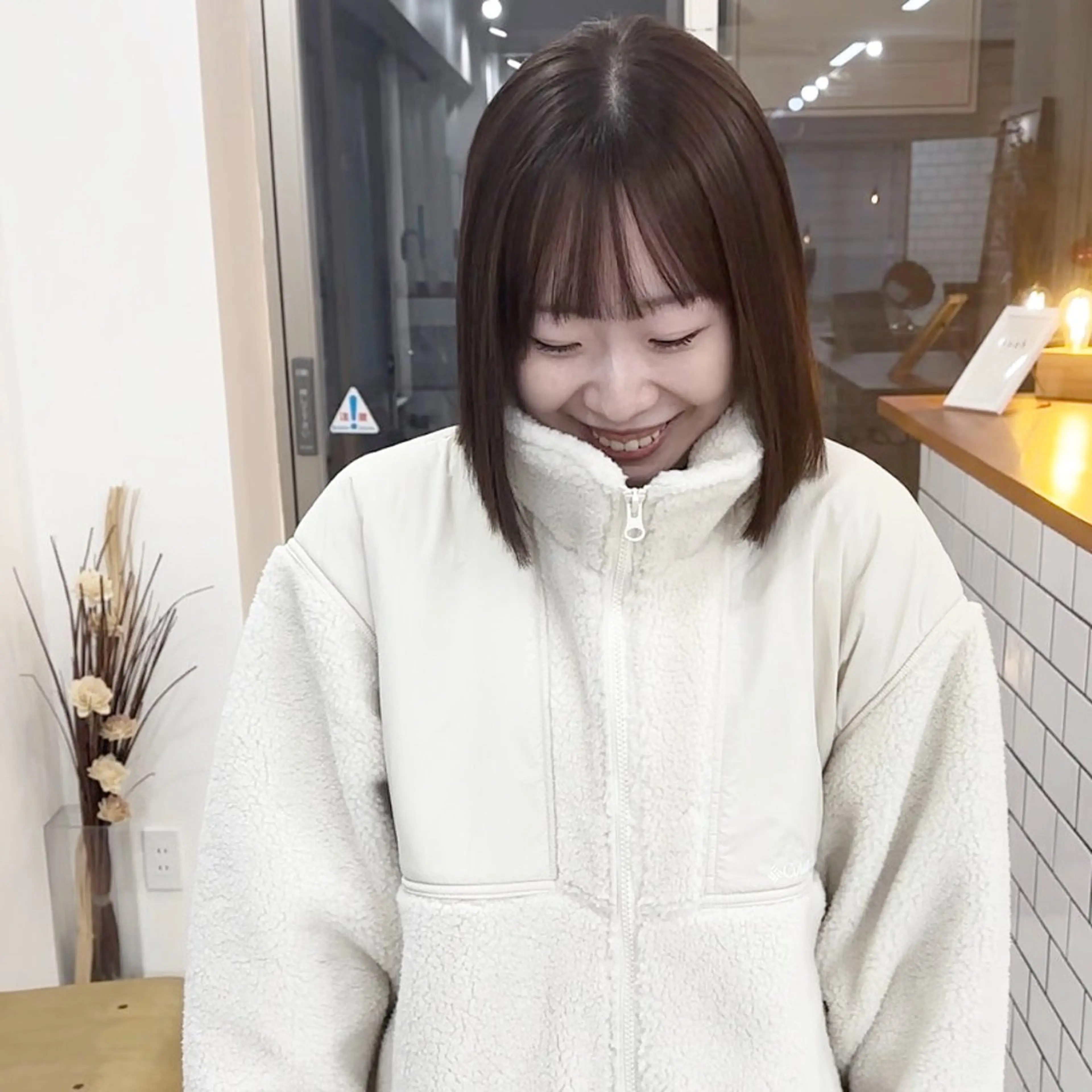 ミディアム カラー パーマ お洒落パーマ/ 艶カラー/michiのヘアスタイル