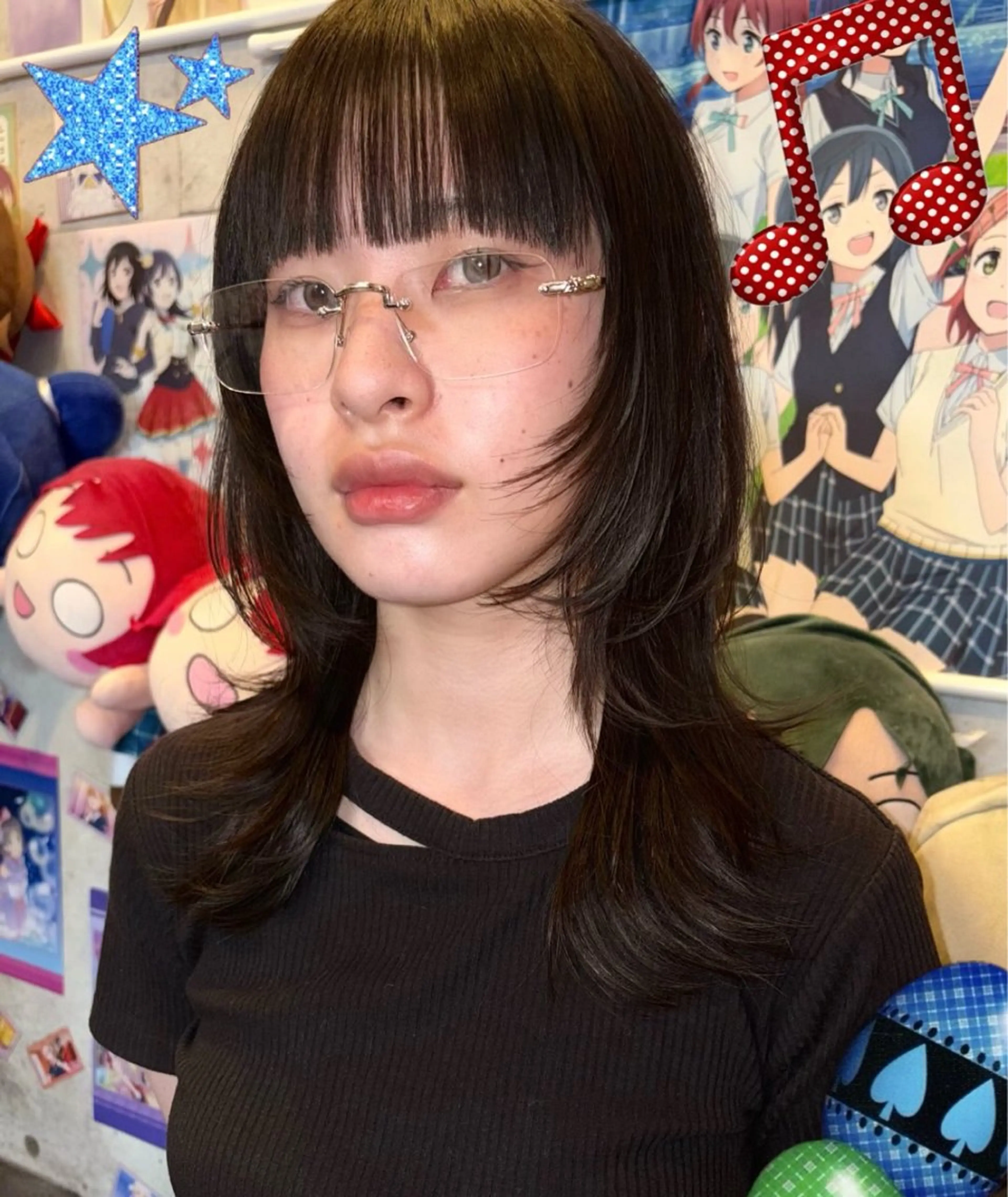 ミディアム 山本 侑茉のヘアスタイル