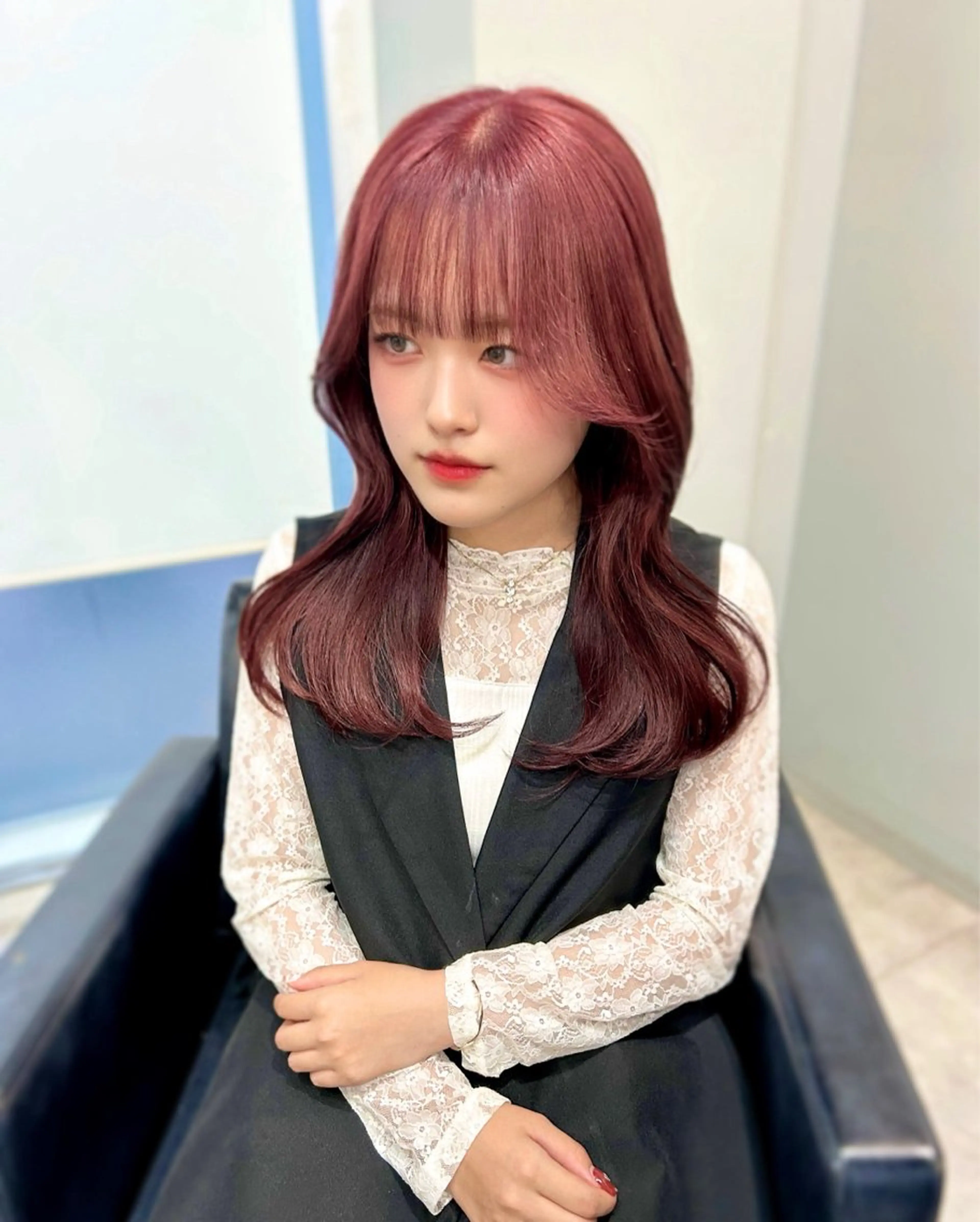 ロング カラー カット ヘアカラー トリートメント I’ve所属・💘大人可愛く💘 Natsuki❥❥❥のヘアスタイル