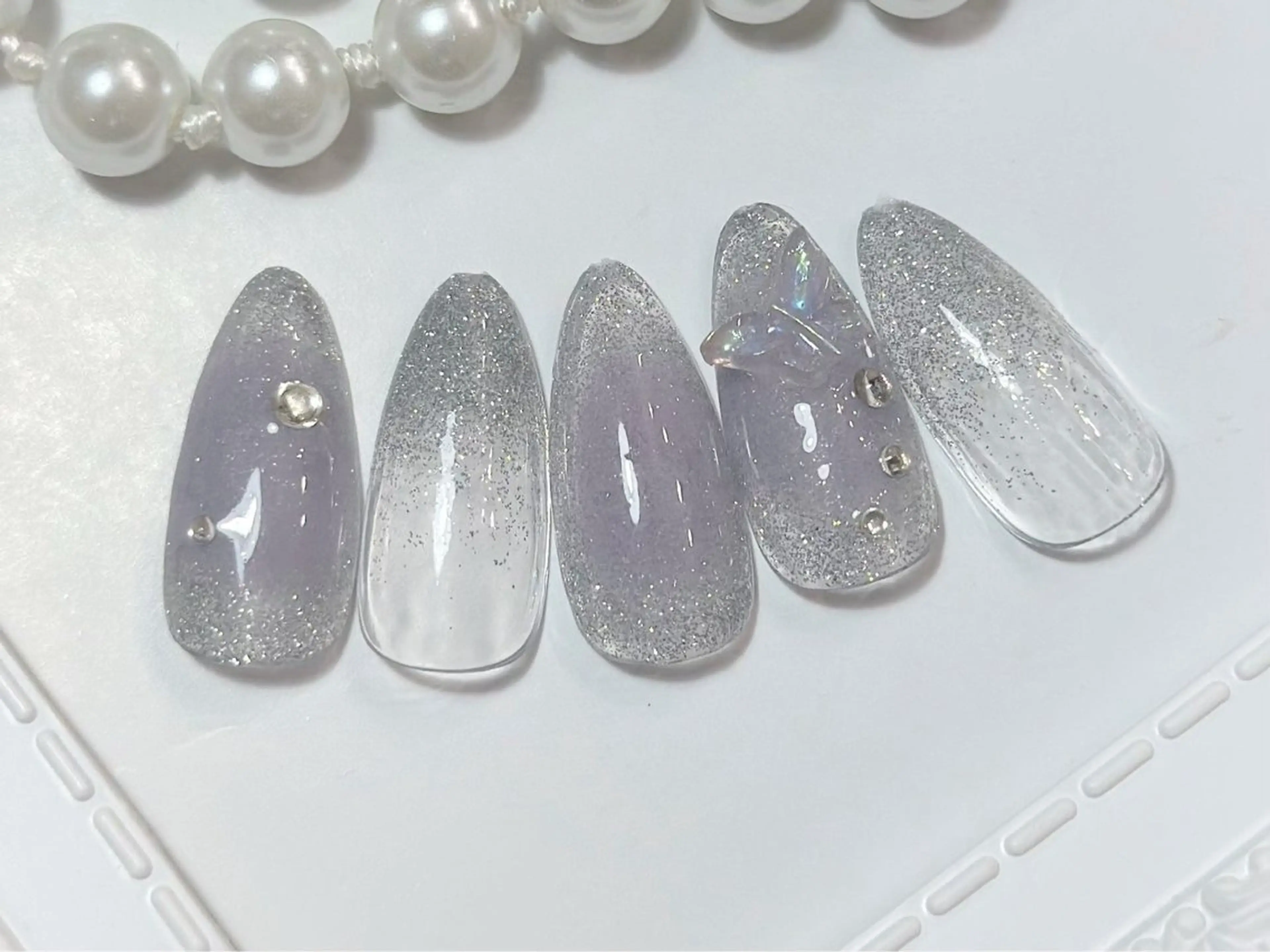 ネイル 【パラジェル・フィルイン】Nailsalon　Merci東中野所属・Merci shigaのネイルデザイン