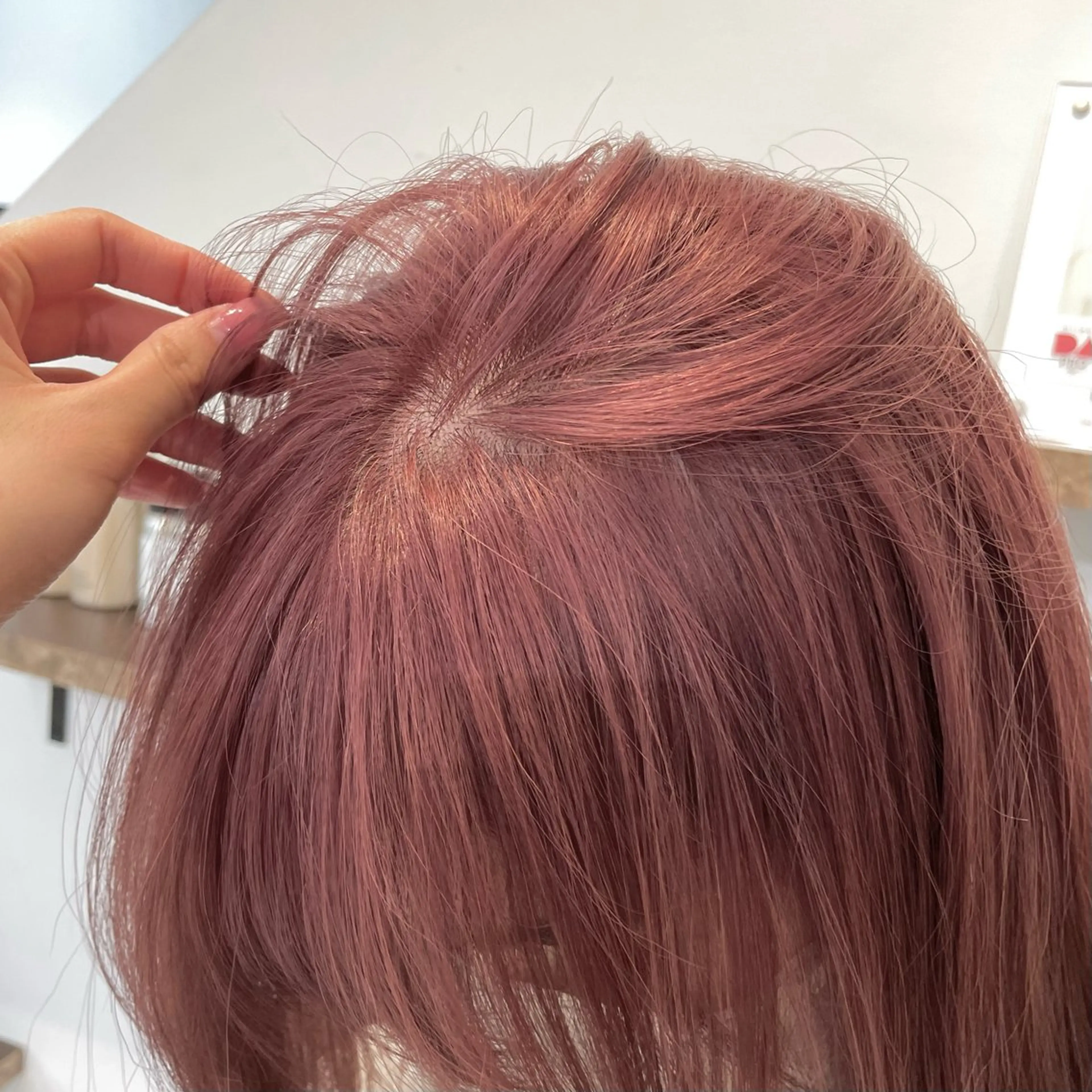 ミディアム 似合わせカット/透明 感カラー/まりん🎀のヘアスタイル