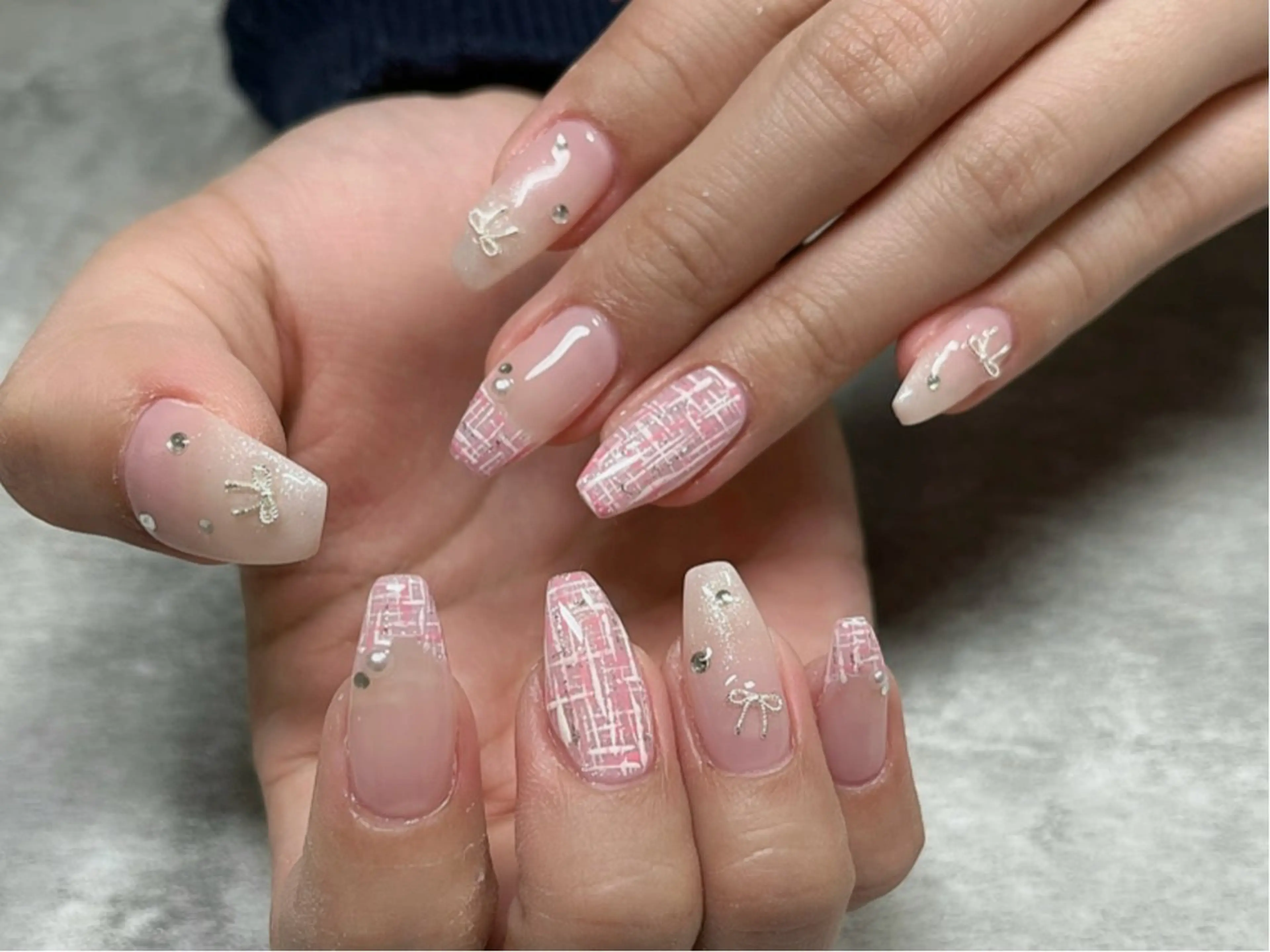 ネイル ハンドネイル Protea きぬがわ らむのネイルデザイン