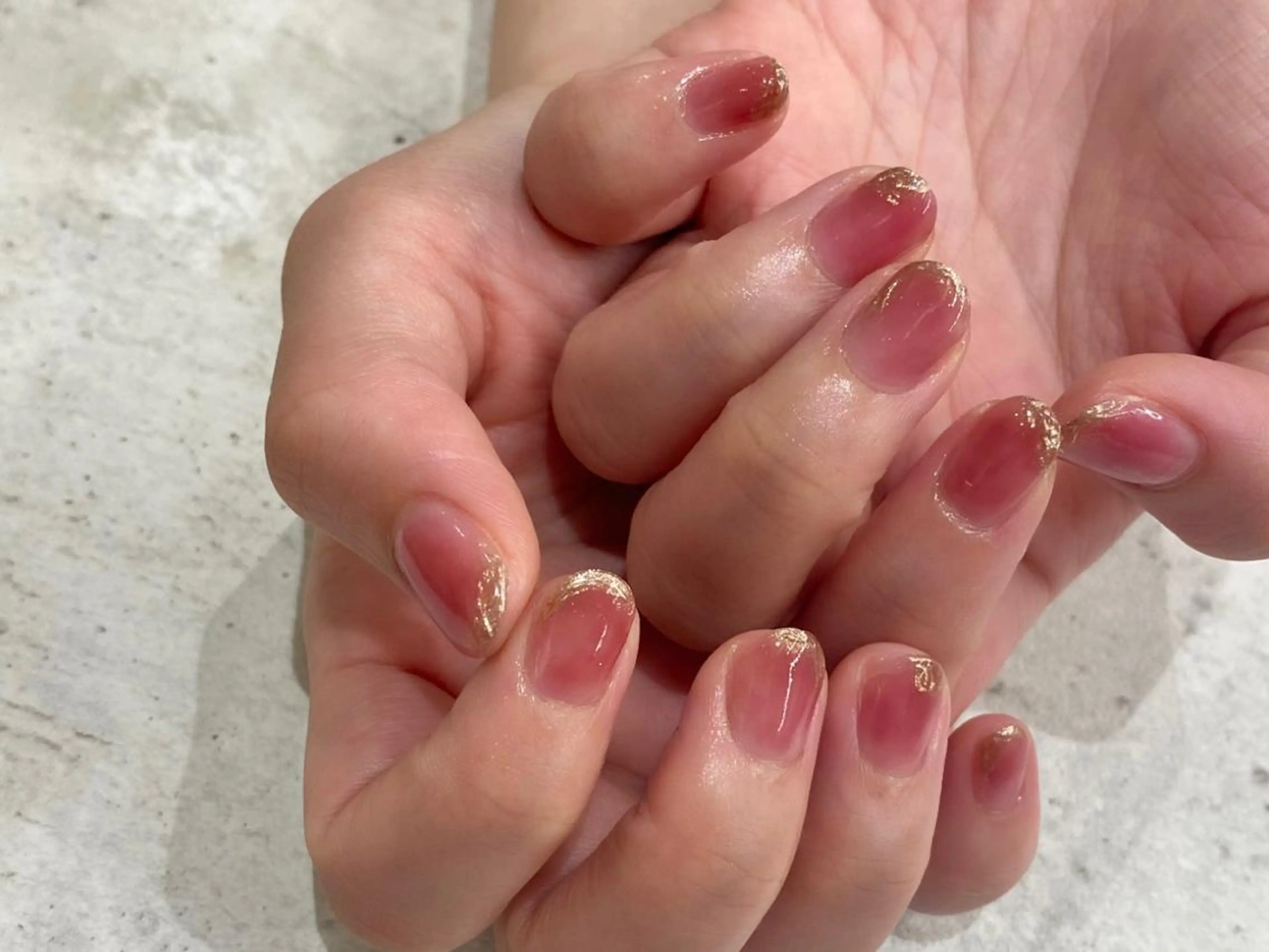 ネイル ハンドネイル Yuriko Omi パラジェル/渋谷のネイルデザイン