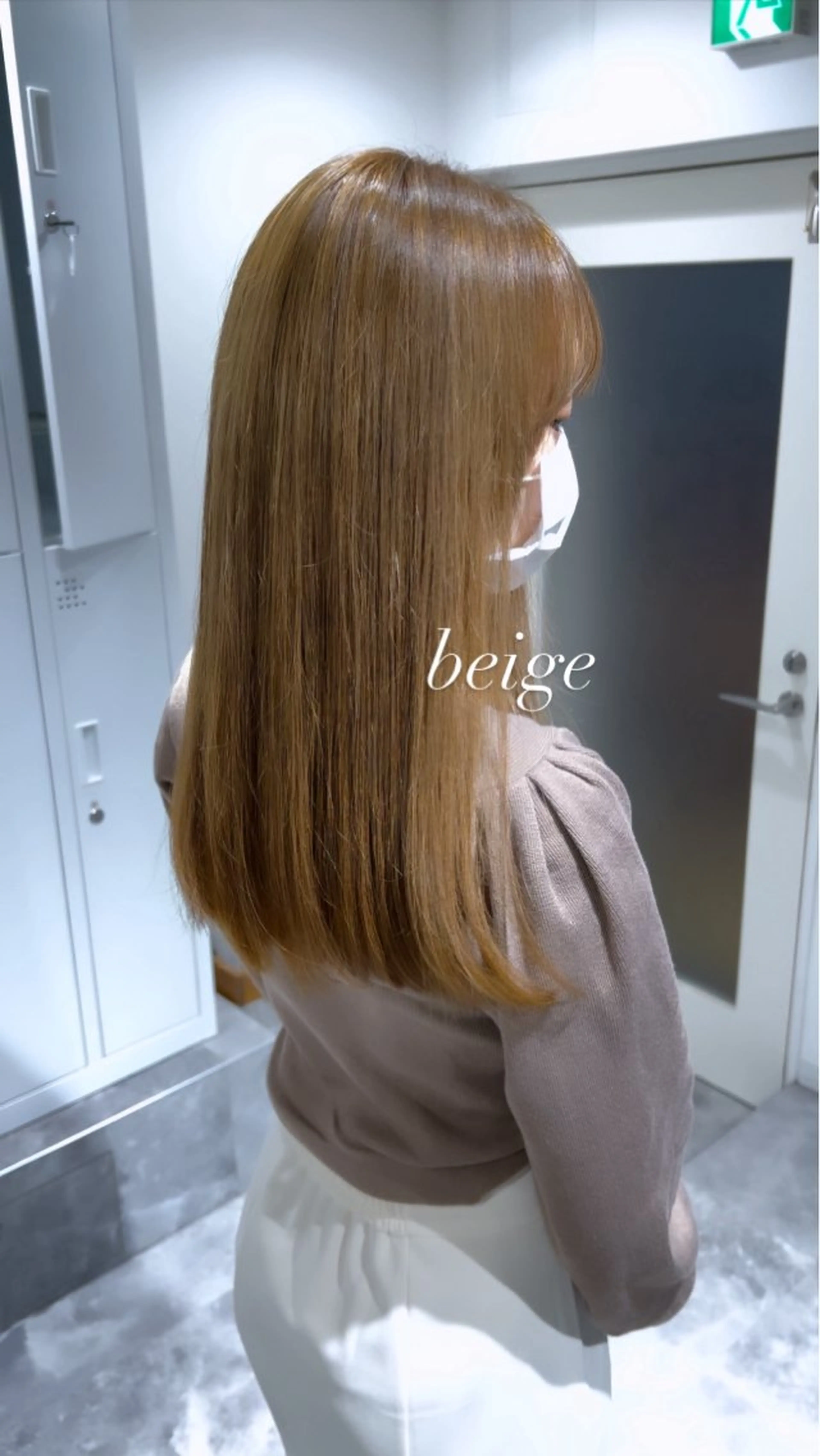 ロング カラー ブリーチ ケアブリーチ TOMONA👑 GiseL梅田店のヘアスタイル