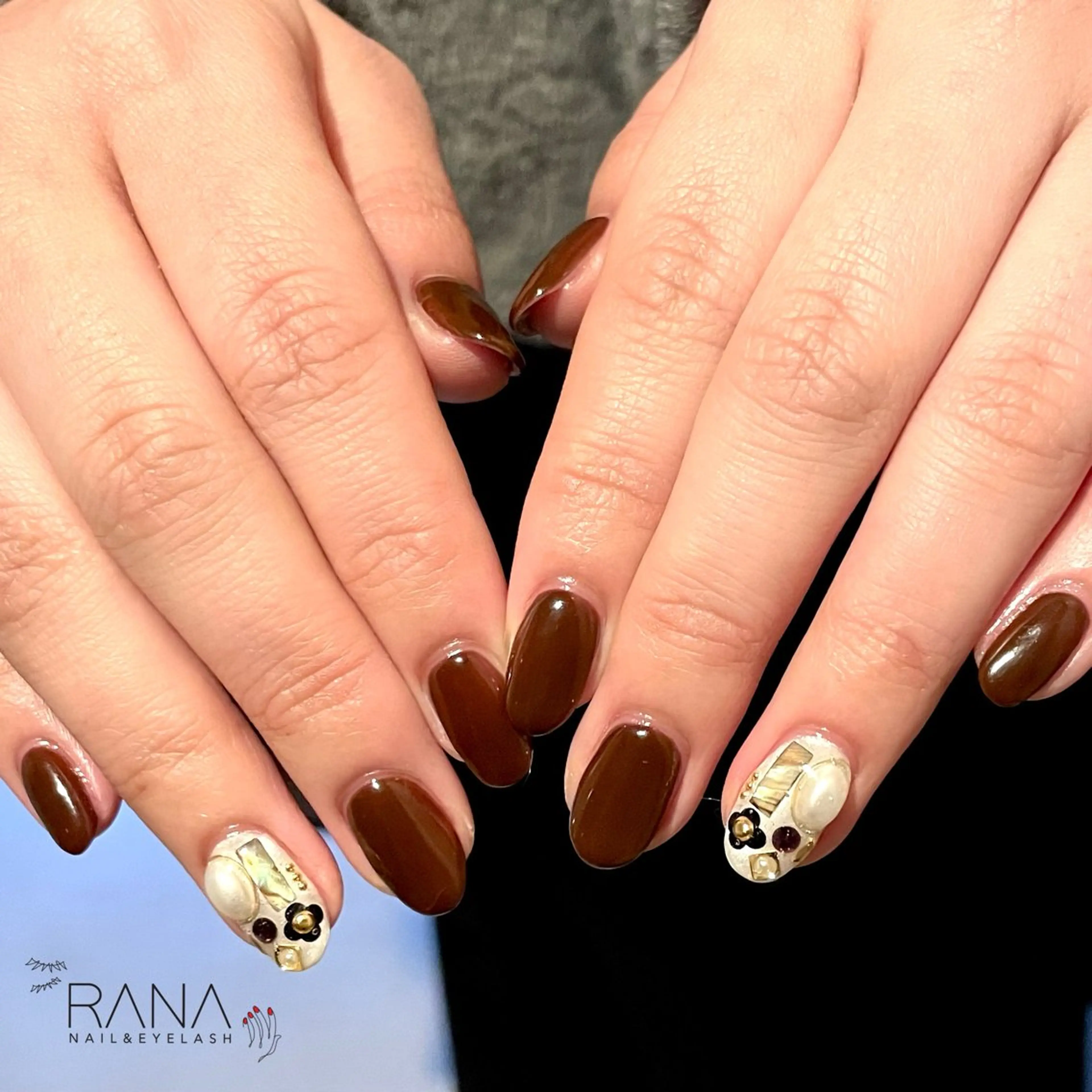 ネイル Nail eyelash Rana所属・Konno🕊️ 【Rana】のネイルデザイン