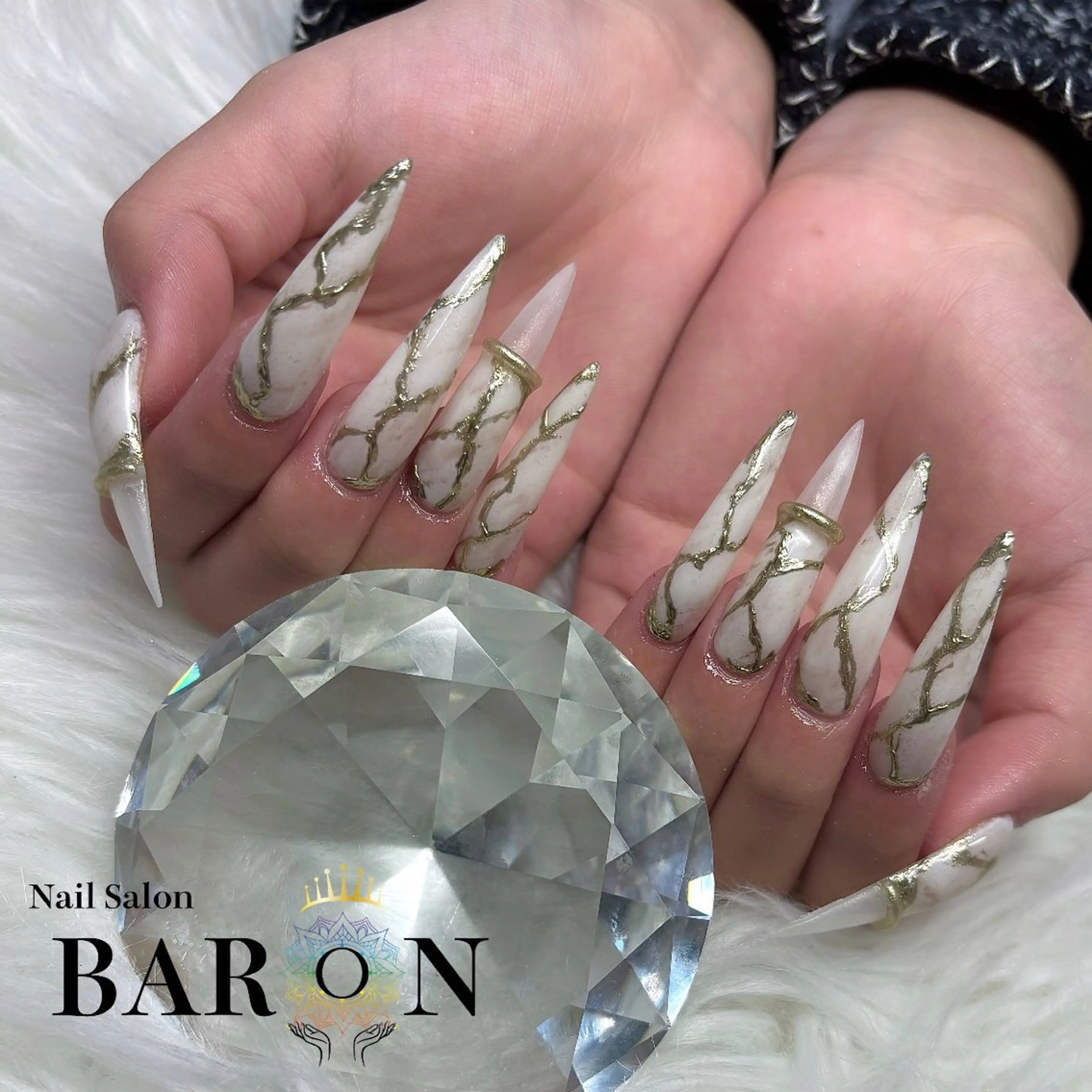 ネイル ハンドネイル BARON♛ MOMOKAのネイルデザイン
