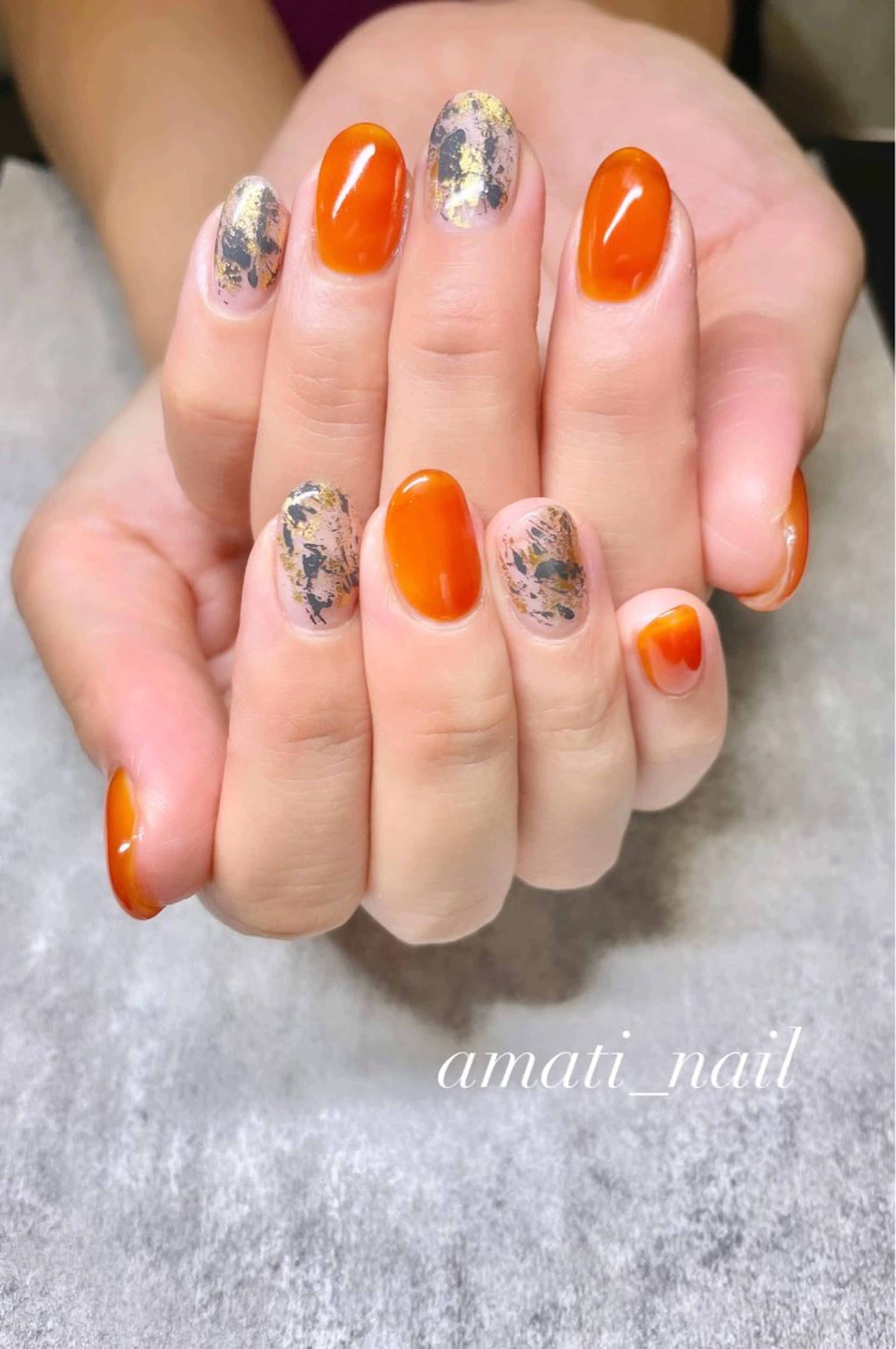 ネイル フットネイル ジェルネイル マグネットネイル ミラーネイル ニュアンスネイル ハンドネイル amati_nail TAKAKOのネイルデザイン