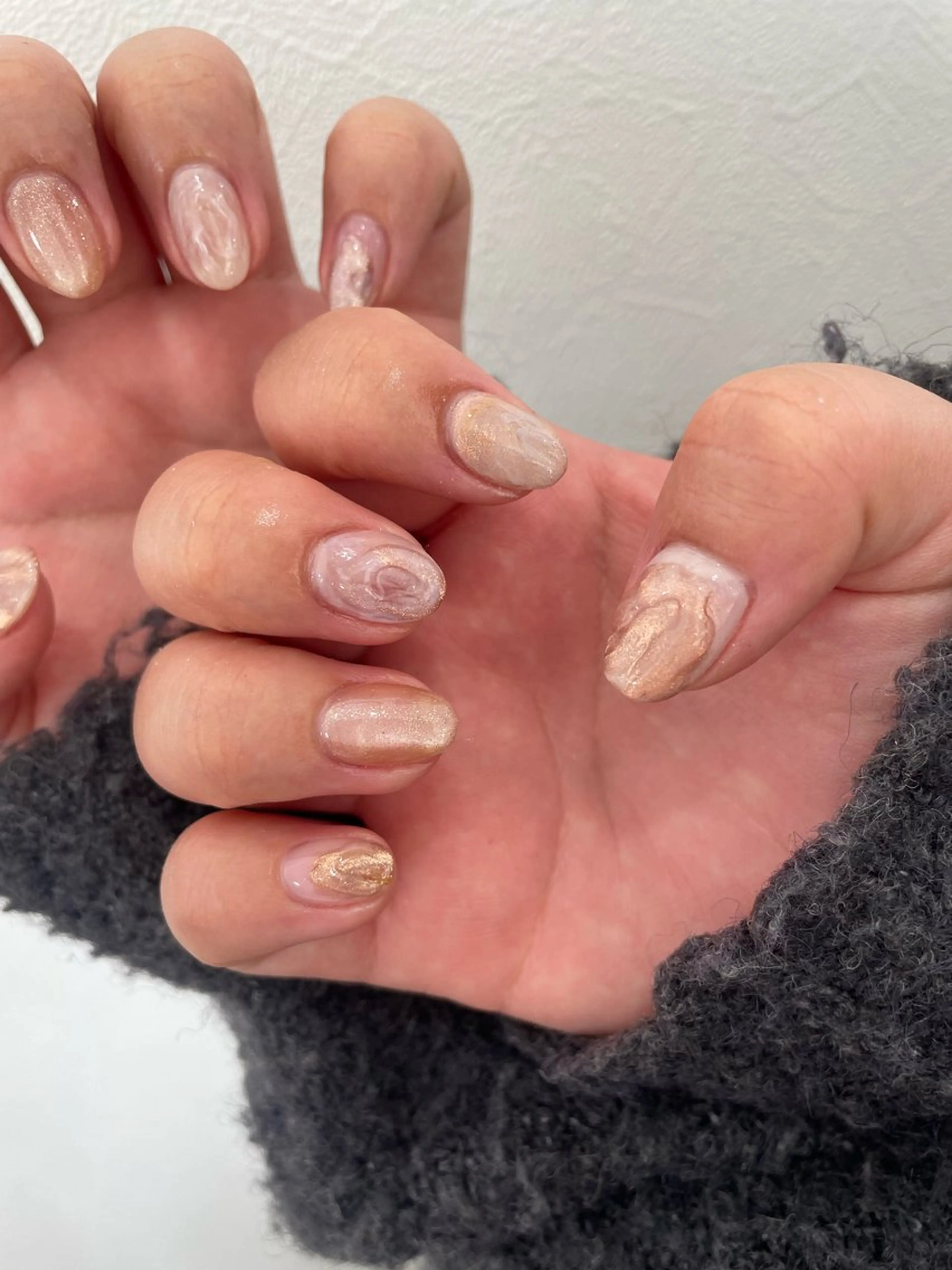 ネイル ニュアンスネイル シンプルネイル ハンドネイル Lea's nail & beauty所属・【 Lea's 】 kaedeのネイルデザイン