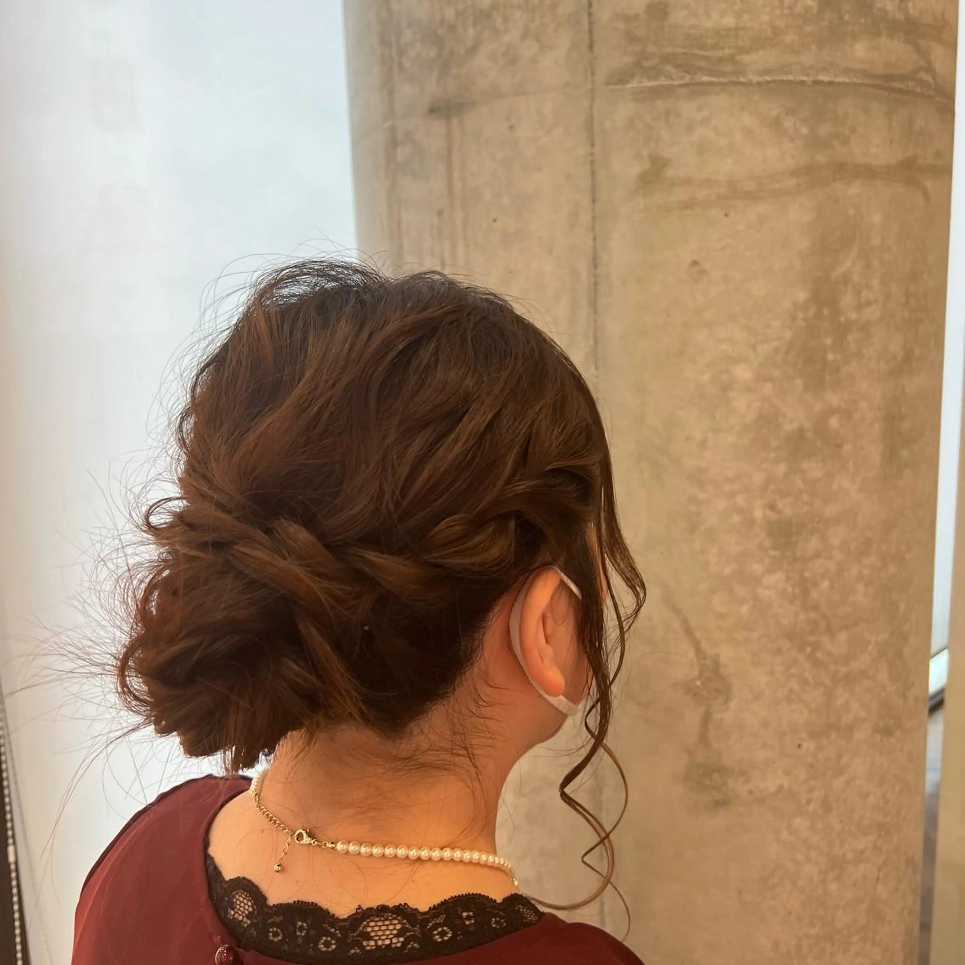 ヘアアレンジ ヘアセット SALOWIN川崎WEST店所属・🌷川崎/アレンジ/ 暖色ボブ/コトネ🌷のヘアスタイル
