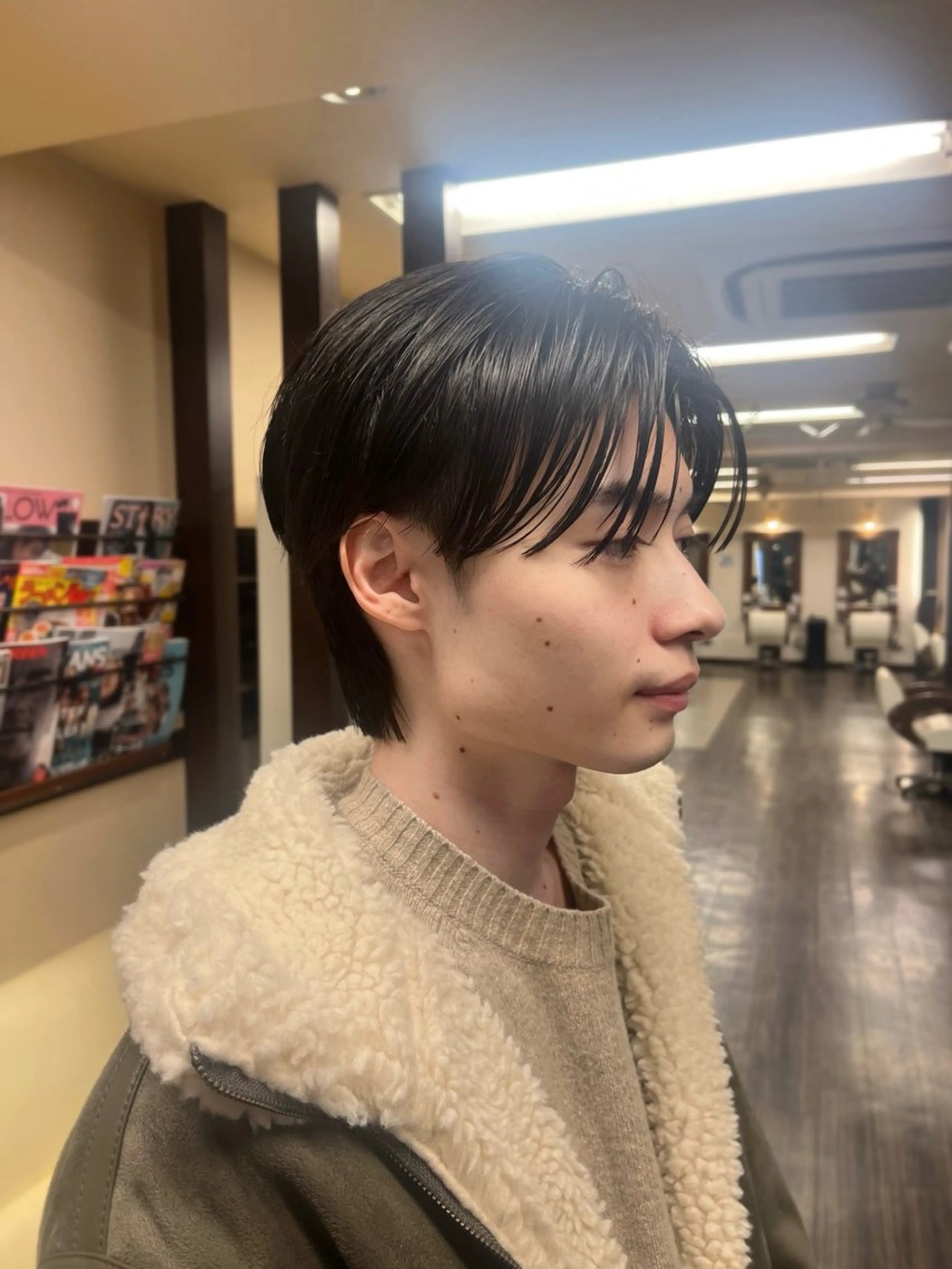 メンズ カット トリートメント 森 ハリス誠一のヘアスタイル