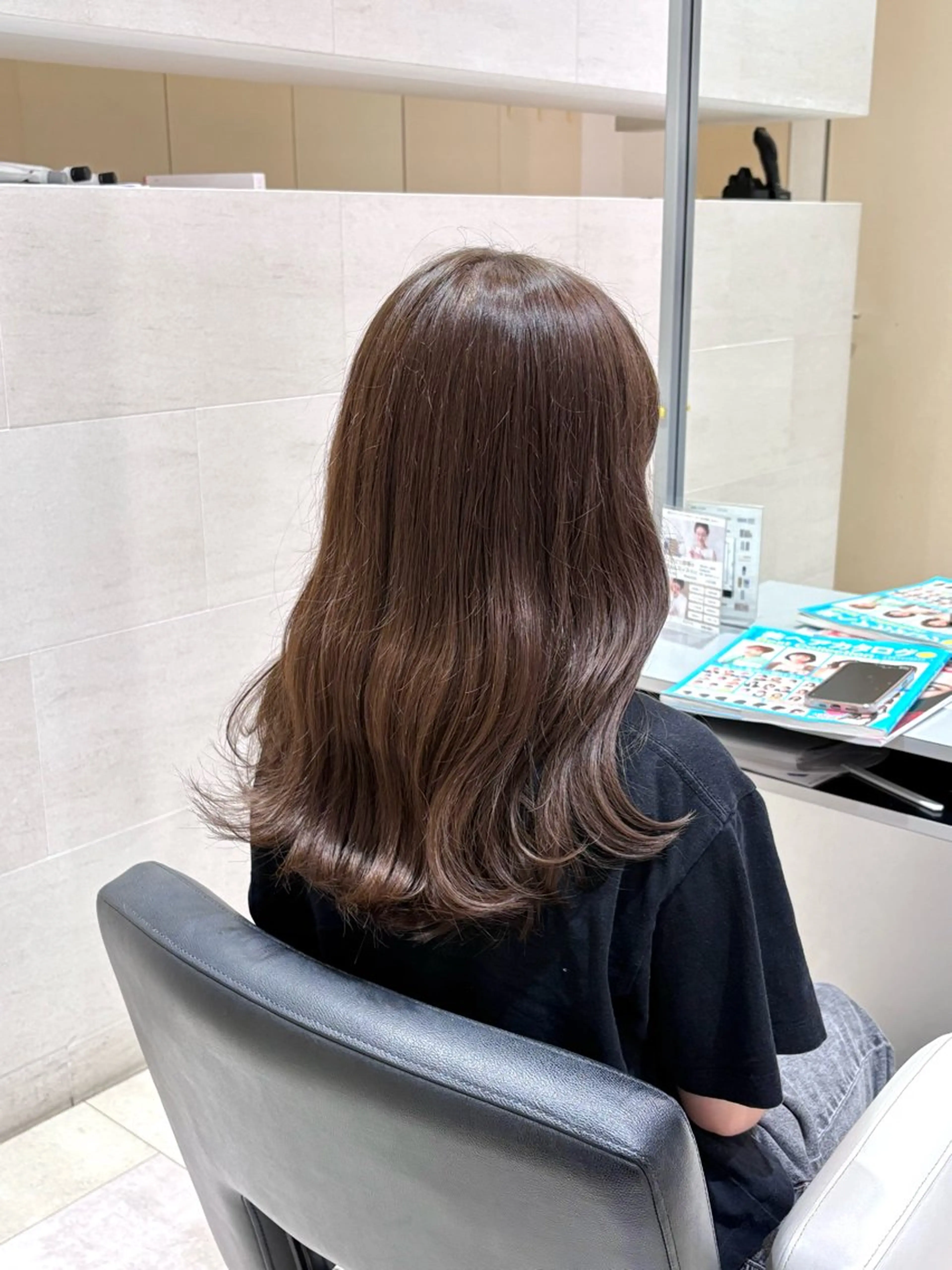 ロング カラー カット ヘアカラー GRAZIE due所属・パーマ・ツイスパ /篠谷祐輝のヘアスタイル