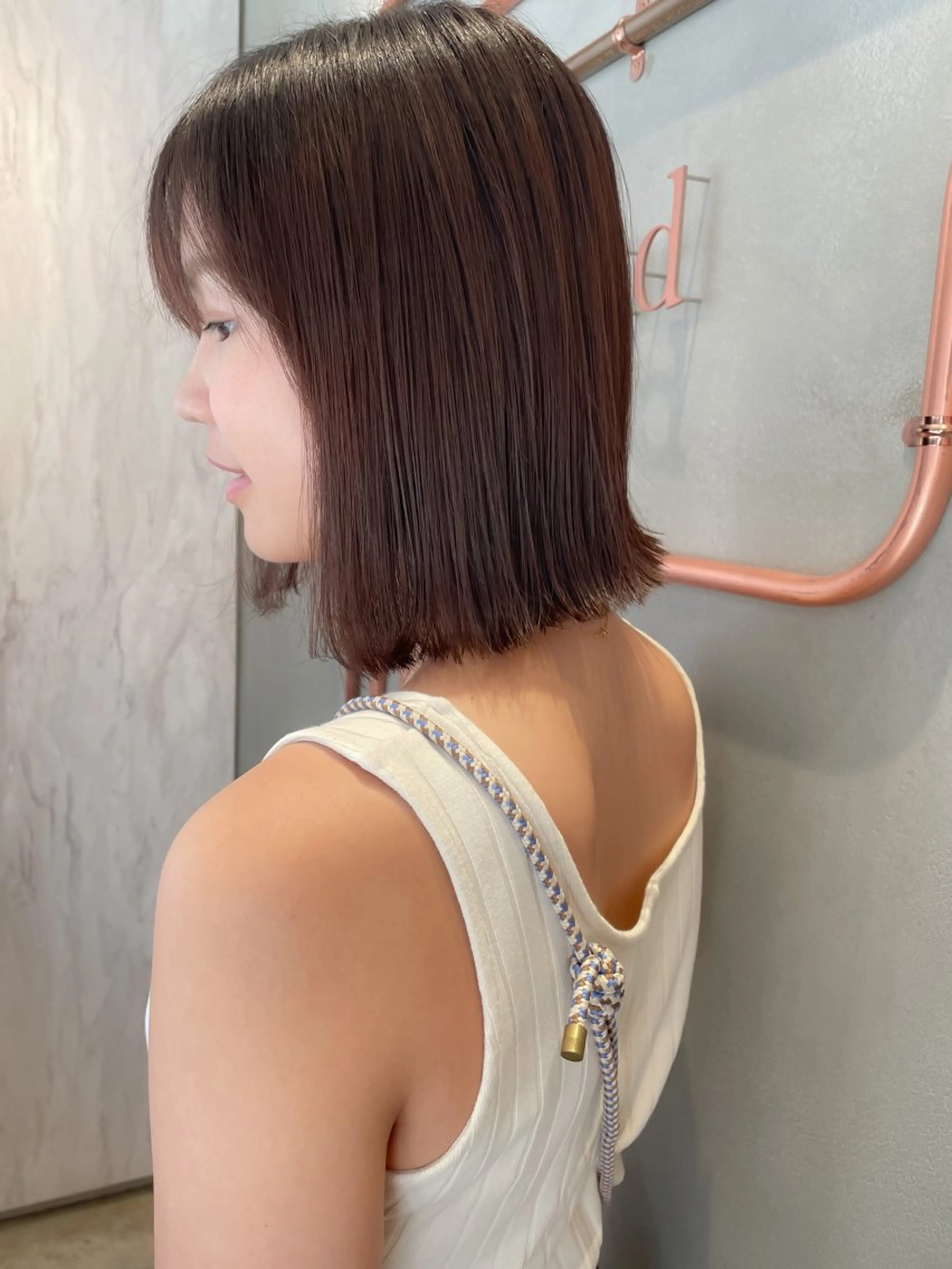 ショート カット ヘアカラー トリートメント 🌹ボブ/髪質改善 韓国レイヤー🌹澤口のヘアスタイル