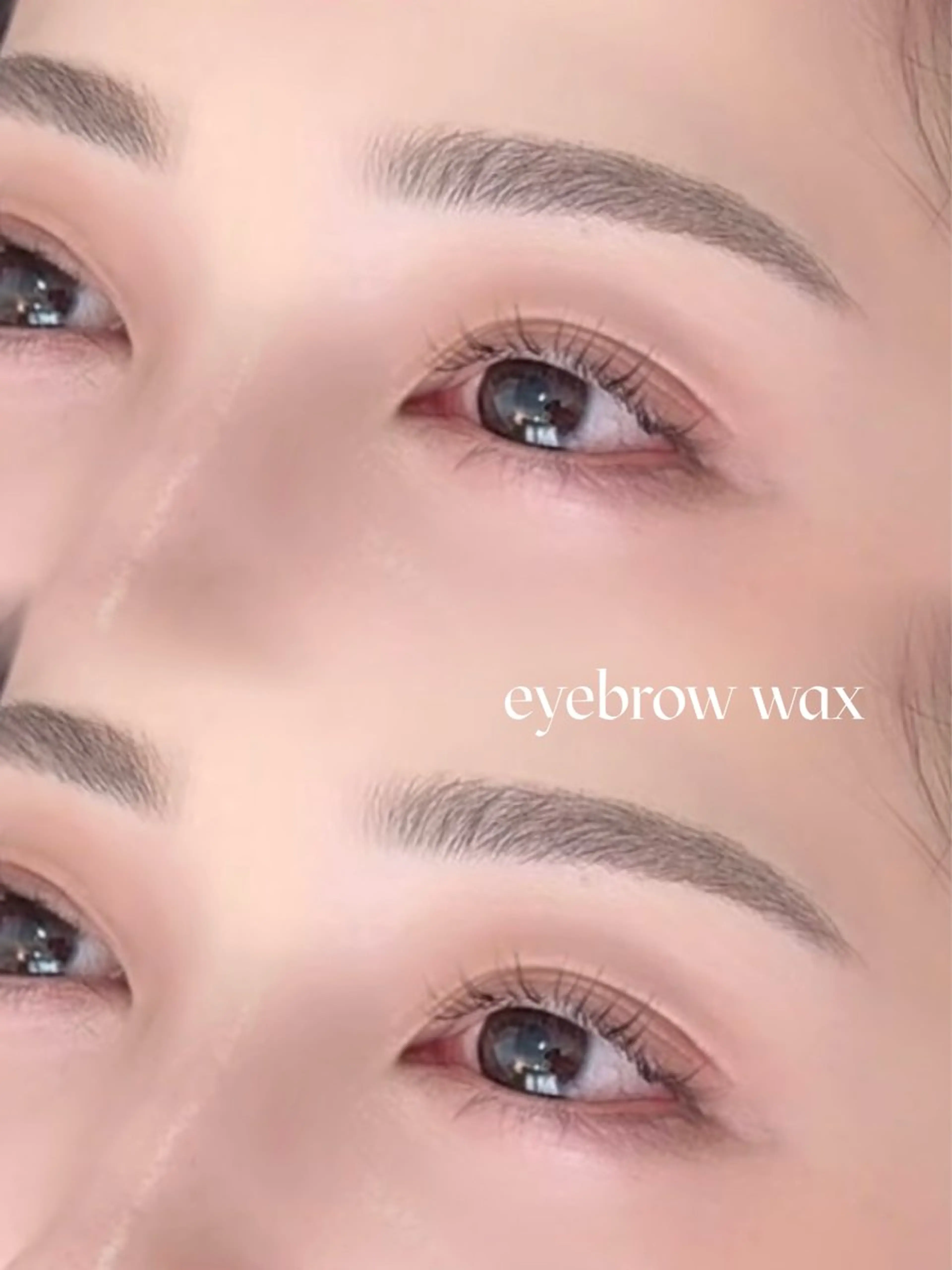 アイブロウwax脱毛🎀【眉カット・間引き・メイク付き】11月限定価格✨️の写真