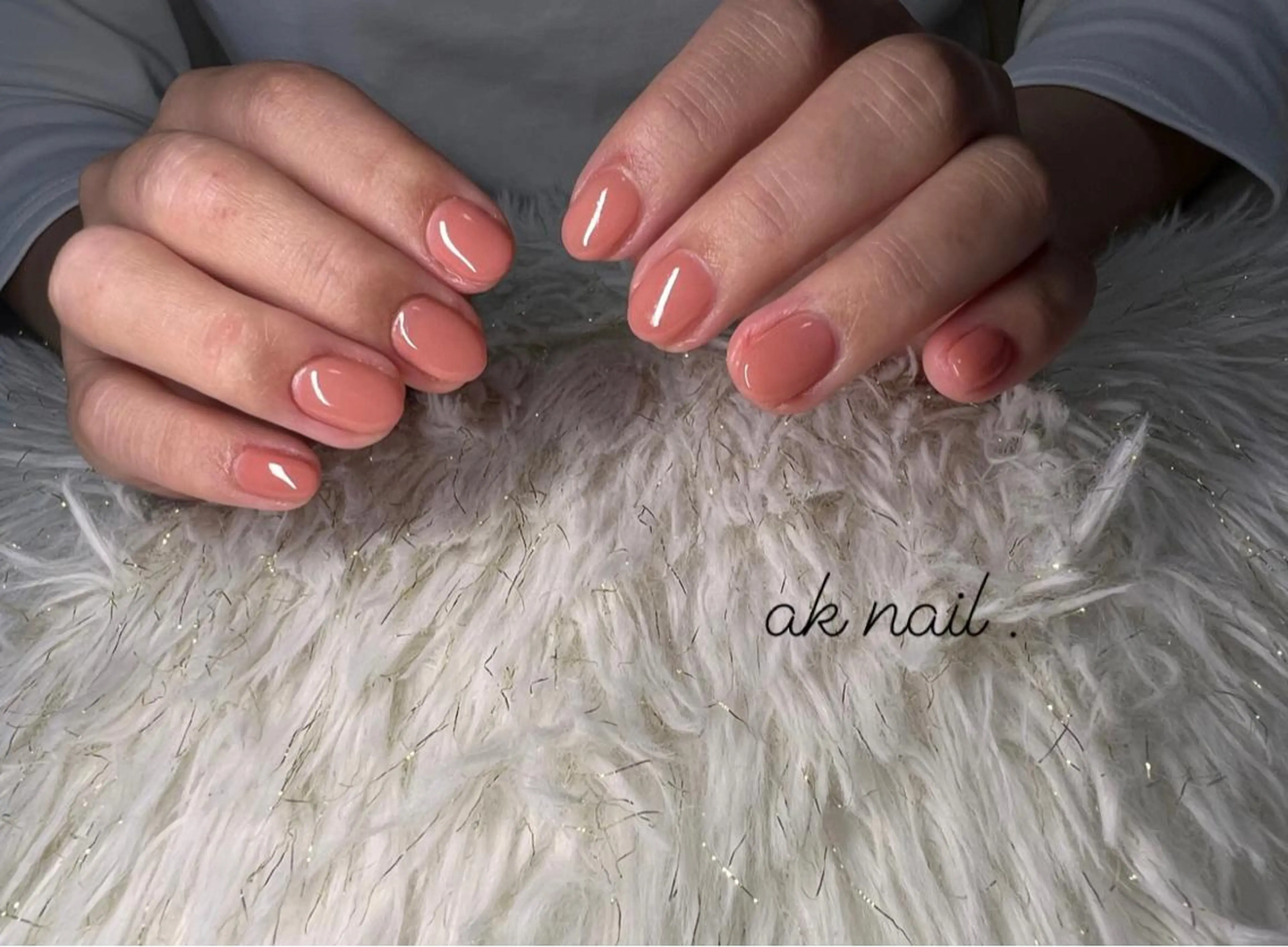 ショート ネイル ハンドネイル ak nail .のネイルデザイン