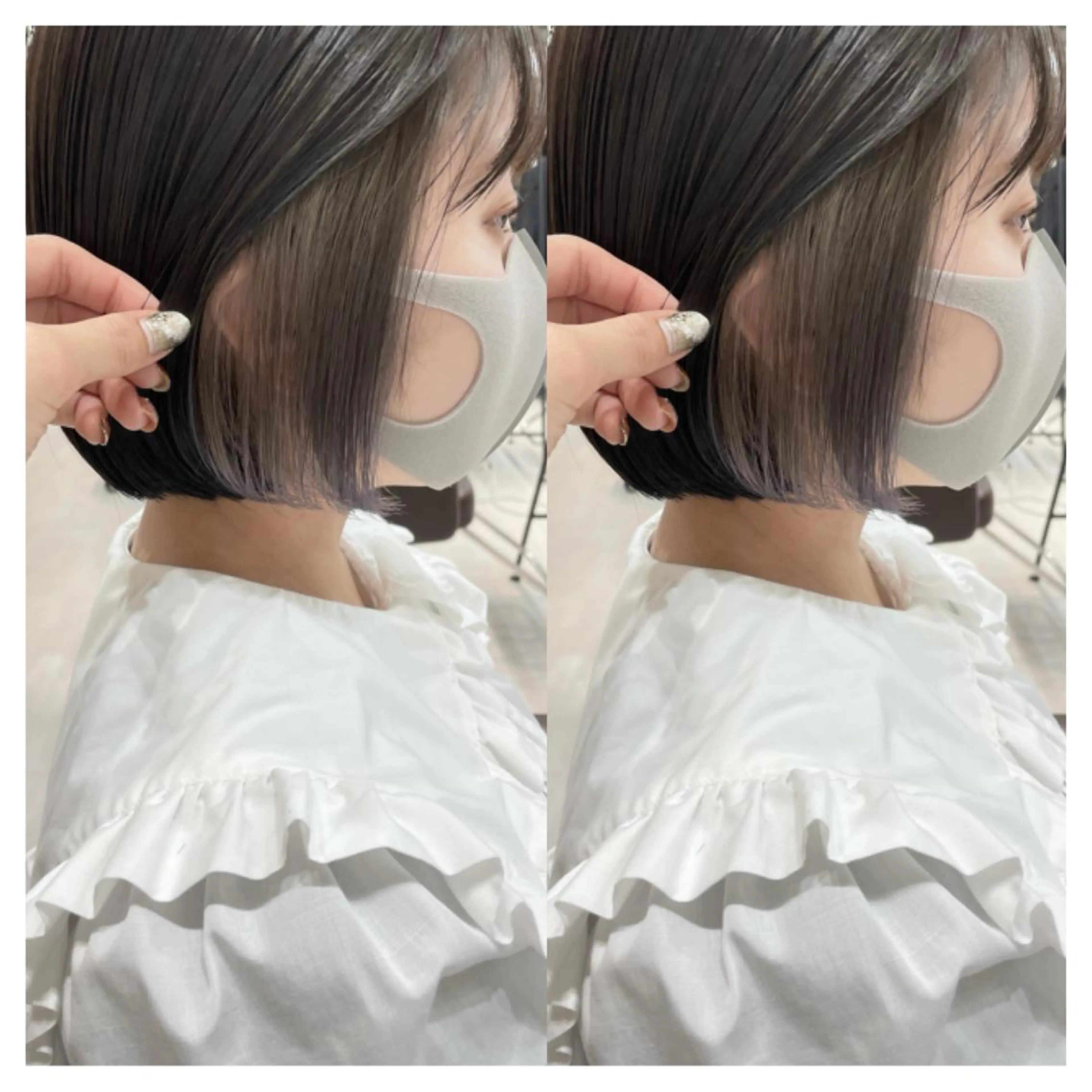 ショート カラー カット ヘアカラー トリートメント 村山 茉衣のヘアスタイル