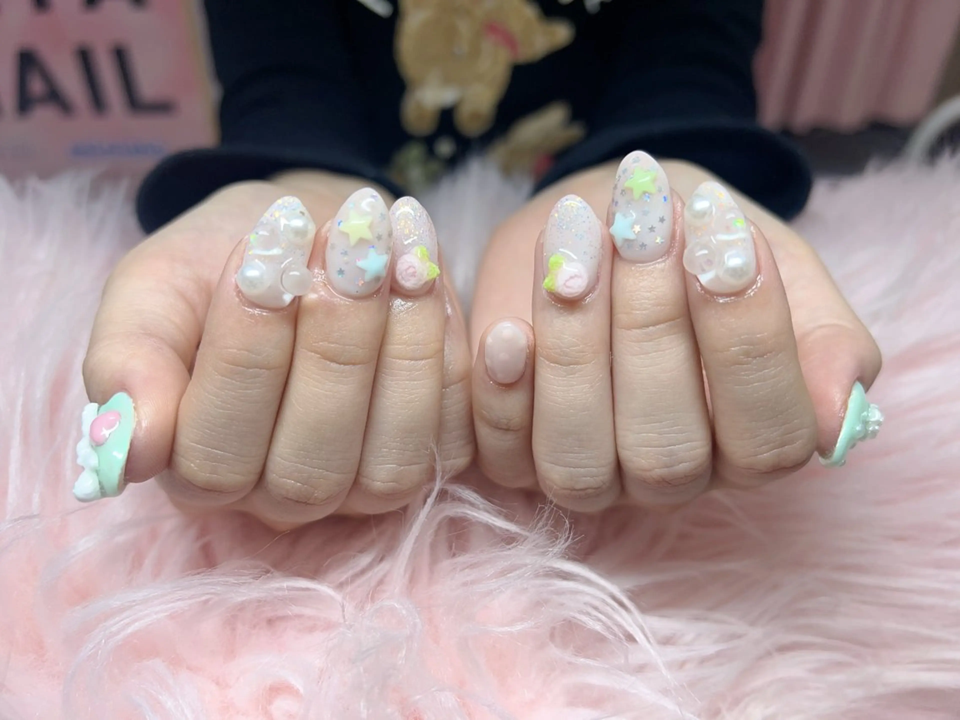 ネイル ハンドネイル ハンドケア 💜MIYA nail川崎店のネイルデザイン