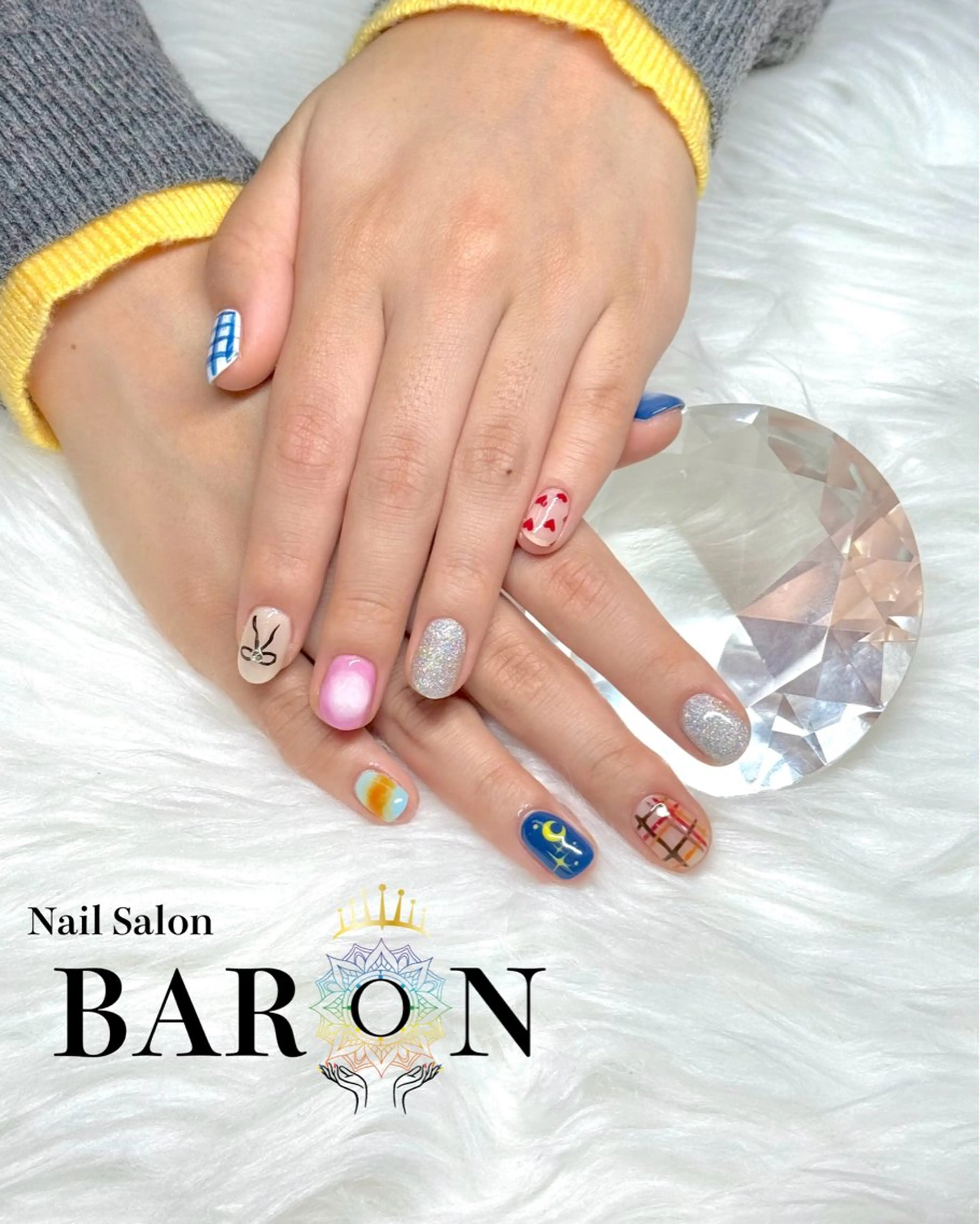 ネイル ハンドネイル BARON本厚木店 🐹RIN🐹のネイルデザイン