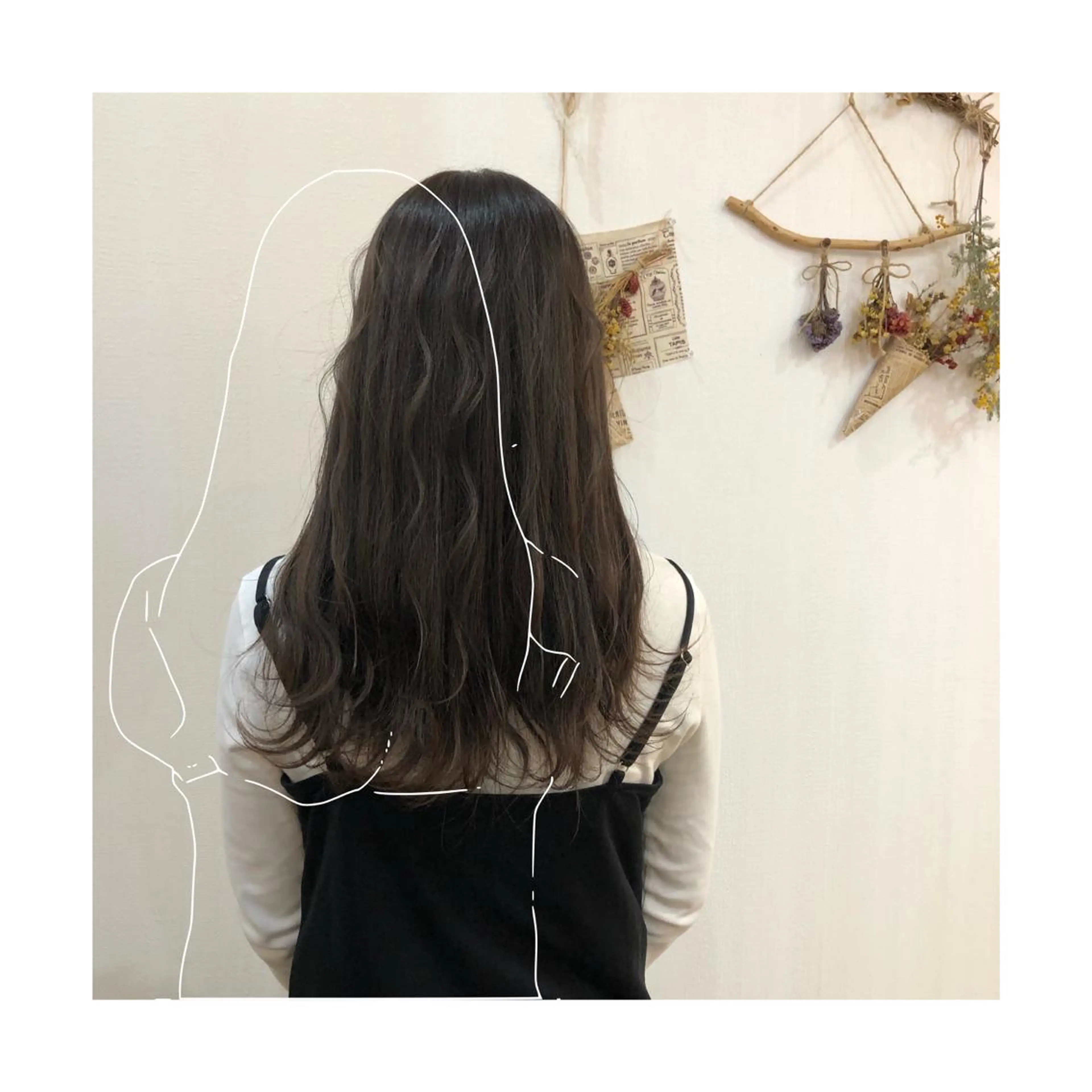 セミロング 🌈ハイトーン/ ワタル🌈のヘアスタイル