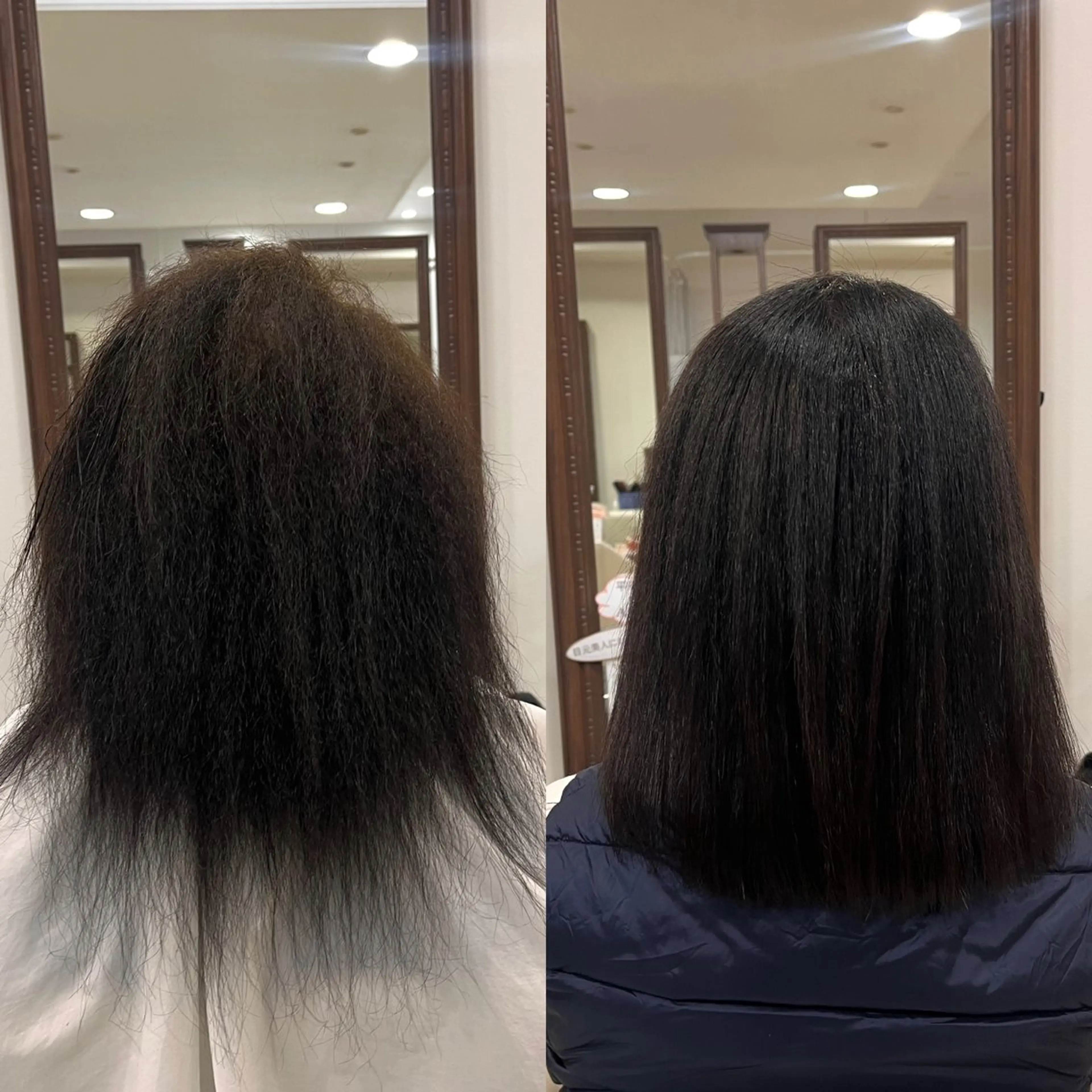 セミロング カット 縮毛矯正 トリートメント 《大人気髪質改善》 プログレス国分寺店のヘアスタイル