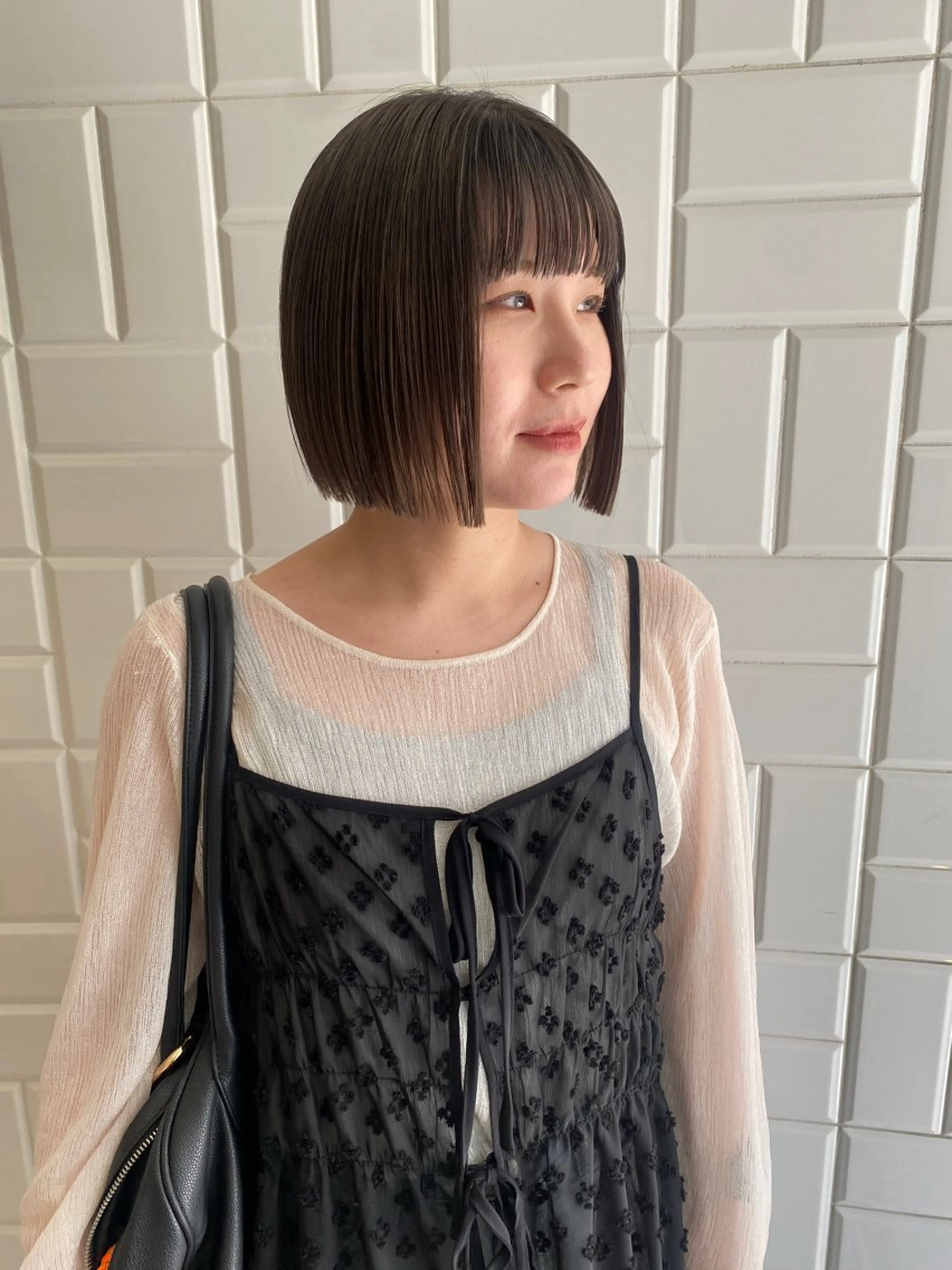 ♡平日限定♡大人気 艶カラー+ケアトリートメント¥6600の写真