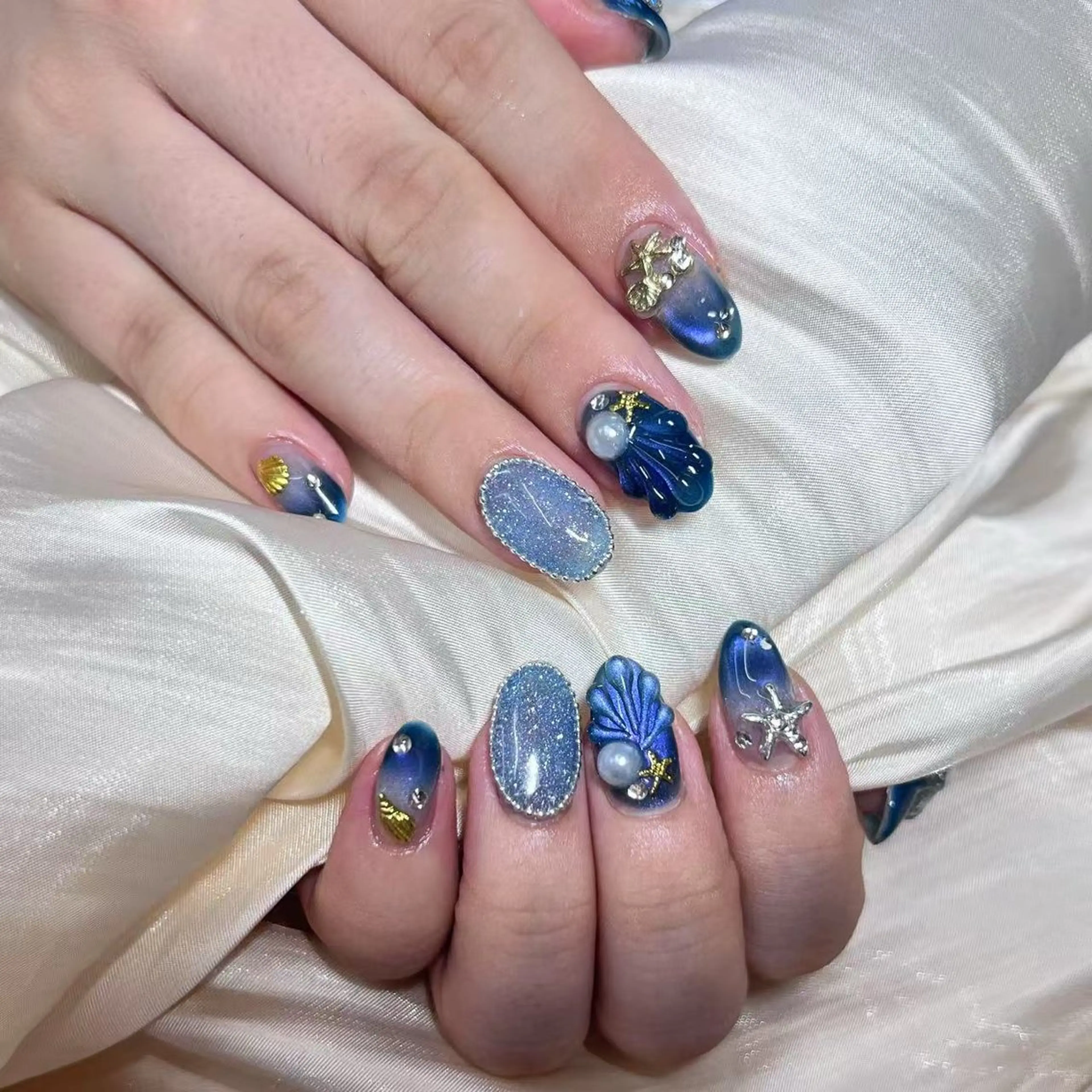 ネイル ハンドネイル ハンドケア 💜MIYA nail川崎店のネイルデザイン