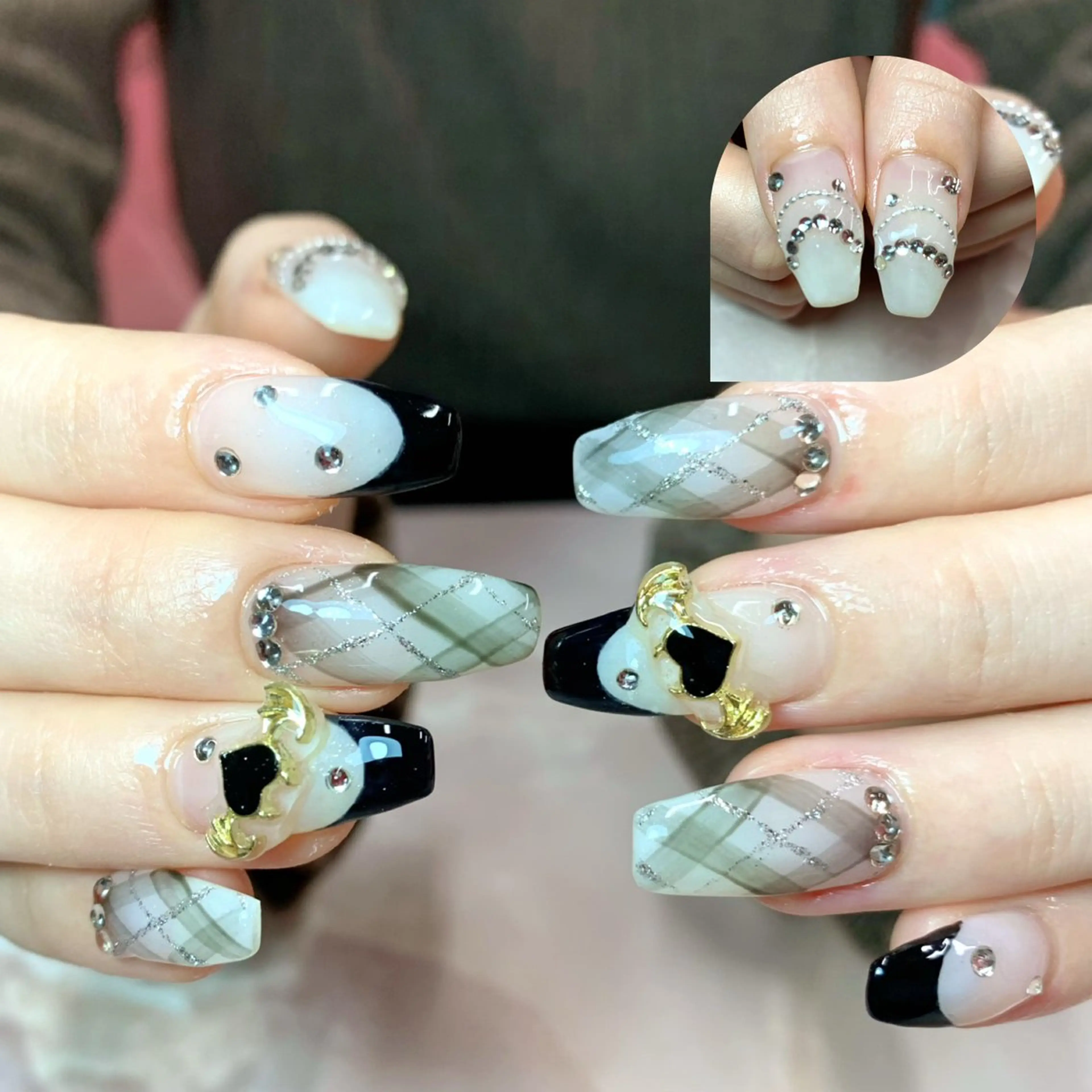 ネイル ハンドネイル Rose Glass 高蔵寺店のネイルデザイン