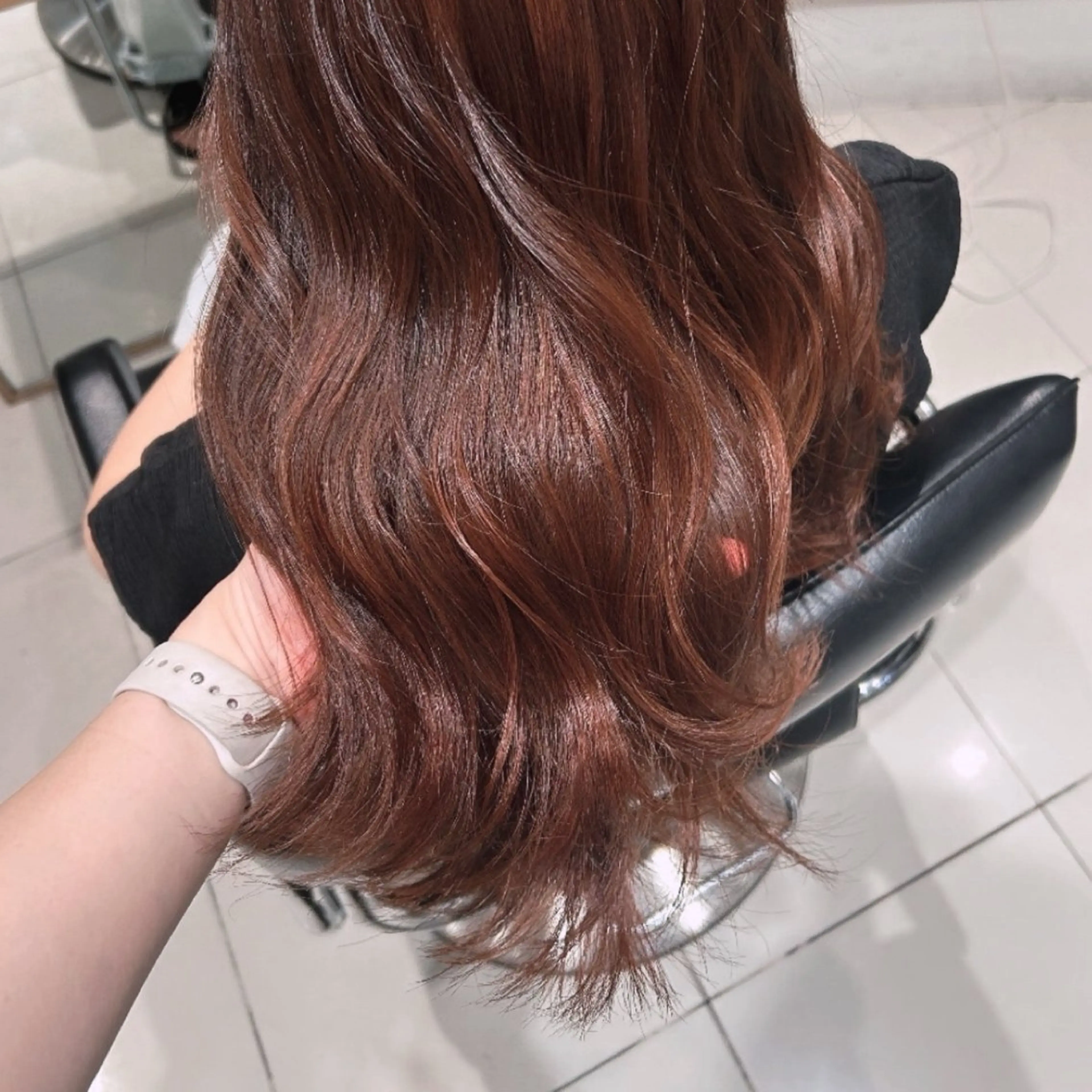 カラー ︎︎🌟韓国艶カラー ︎🌟璃奈 (ﾘﾅ)のヘアスタイル