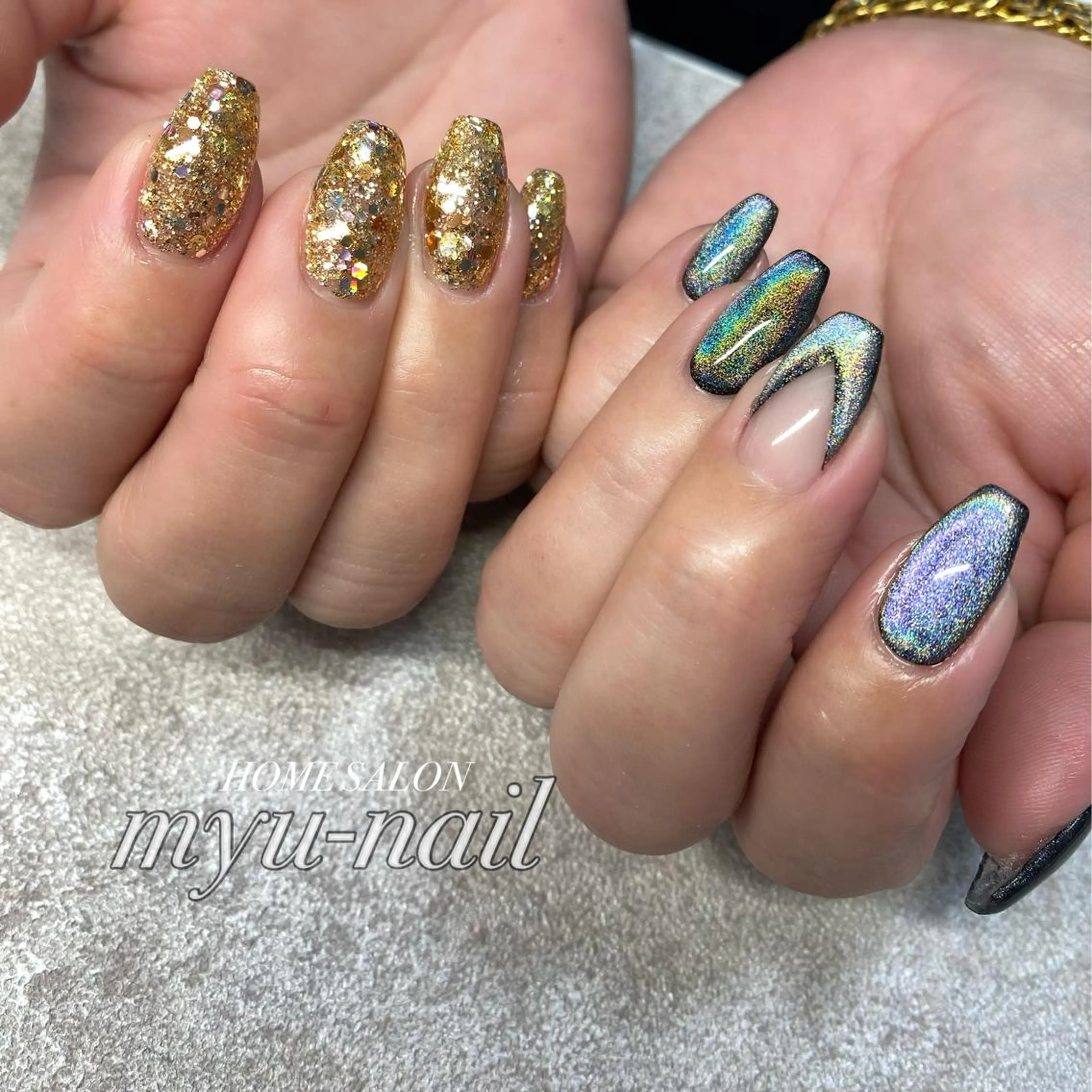 ネイル ホームサロン myu-nailのネイルデザイン