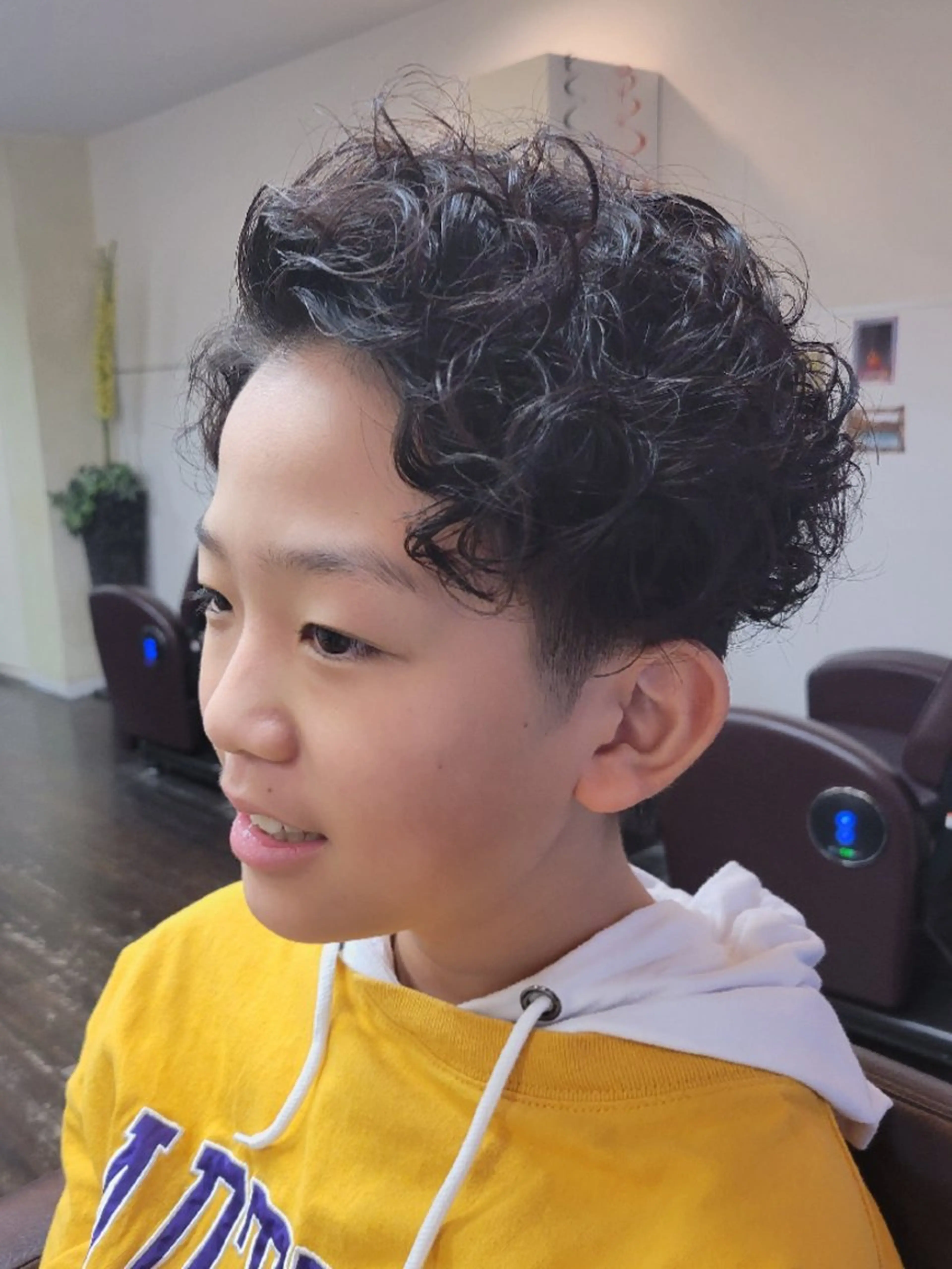 ショート メンズ キッズ メンズパーマ カット パーマ 遠藤 史秋のヘアスタイル
