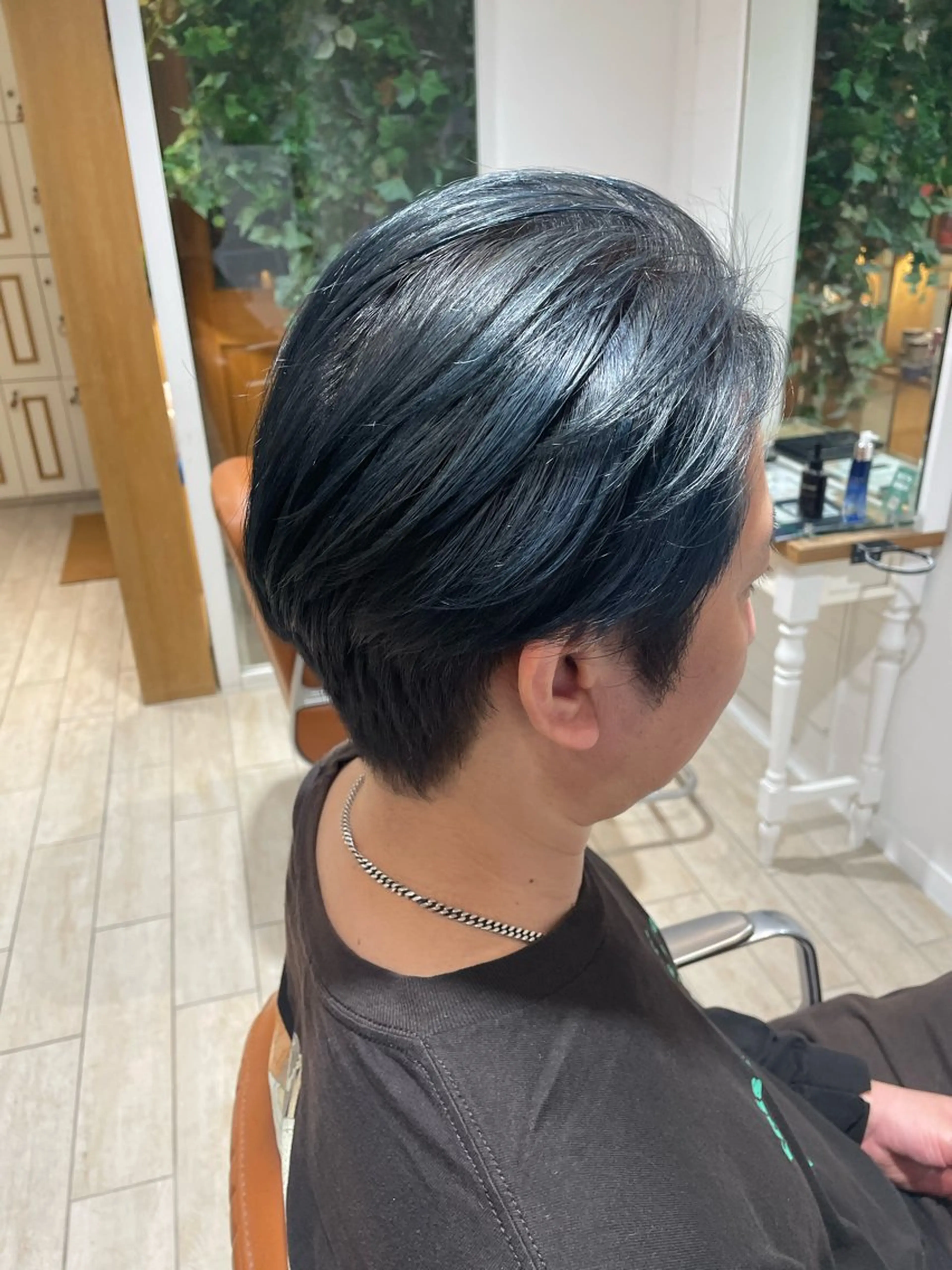 カラー メンズ スズキ マリのヘアスタイル