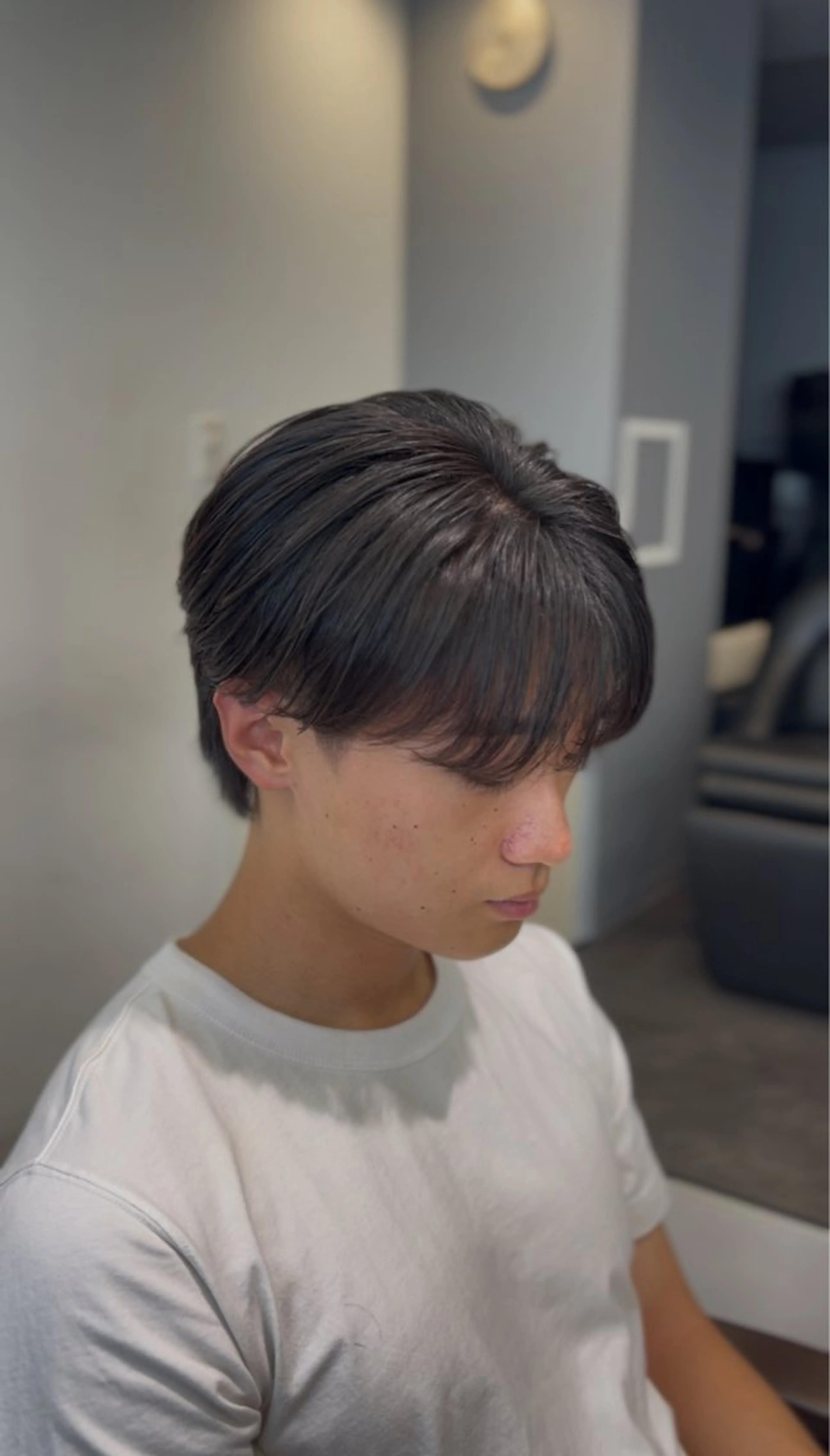 ミディアム メンズ カット トリートメント kei/透明感カラー /縮毛矯正/メンズのヘアスタイル