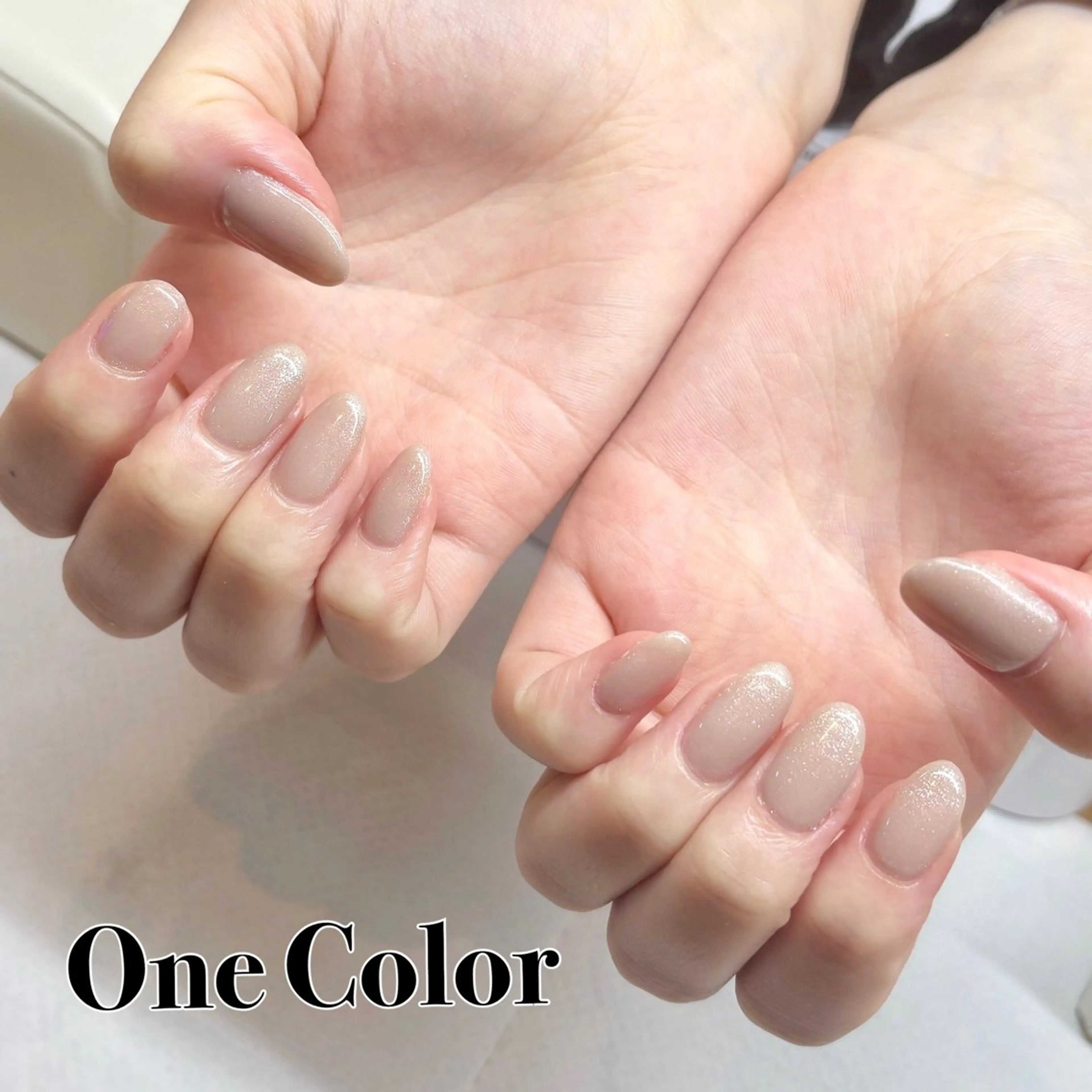 ネイル ワンカラーネイル 【モデル募集中】 hina🌼のネイルデザイン