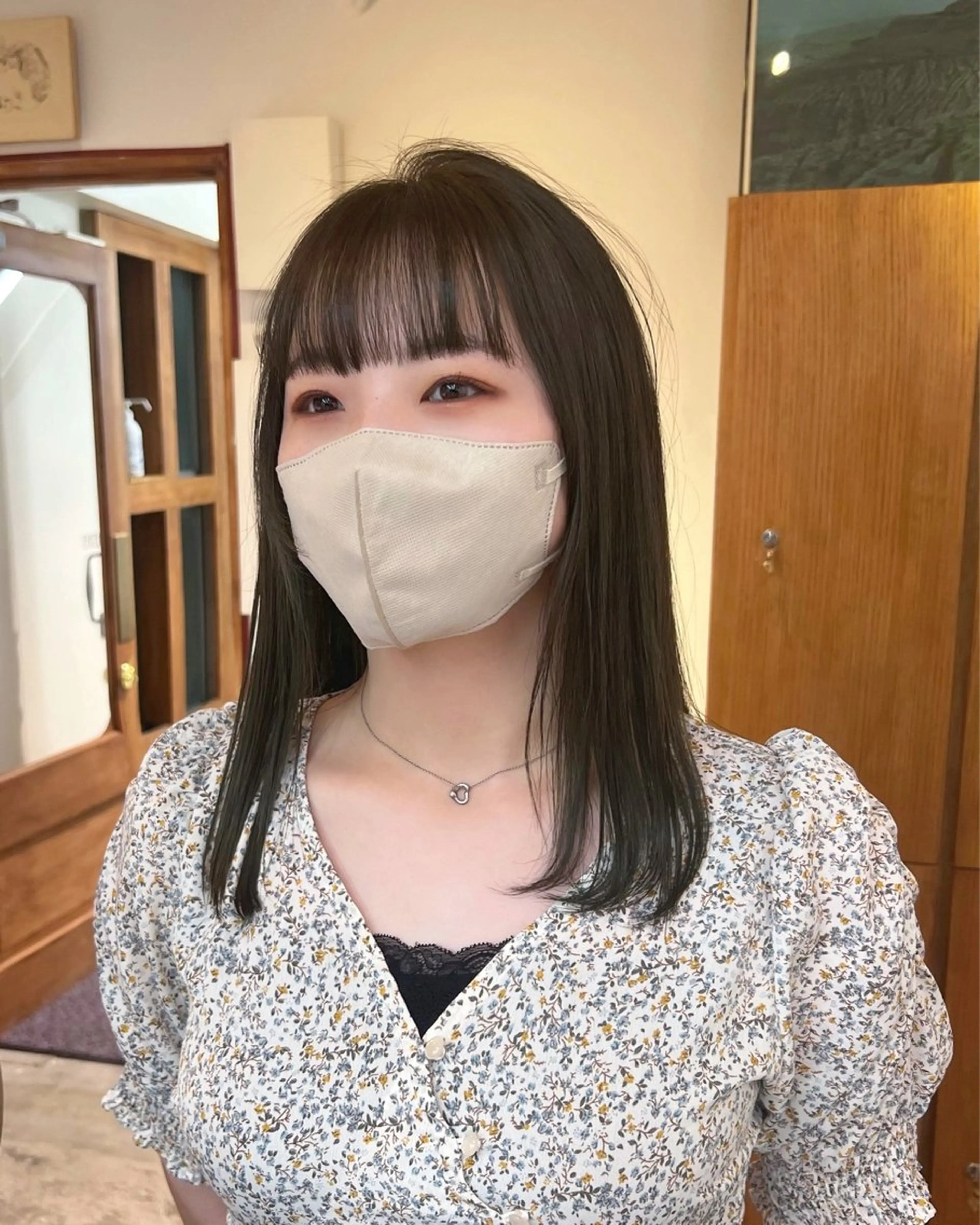 カラー ヘアカラー トリートメント ヘッドスパ ☑️aiko【艶 カラー・ショート募】のヘアスタイル