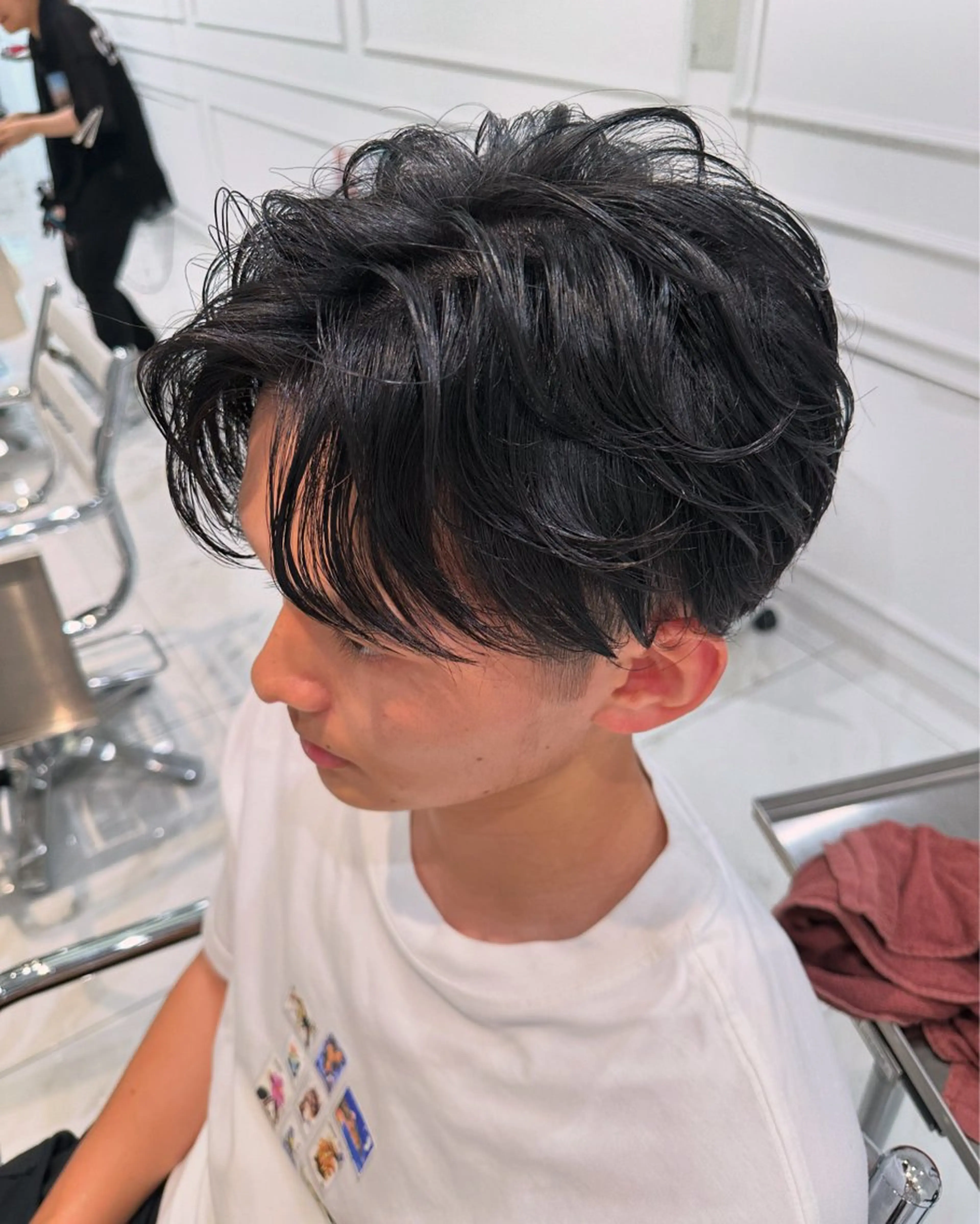 【メンズ限定】毛流れパーマ➕カット✂️の写真
