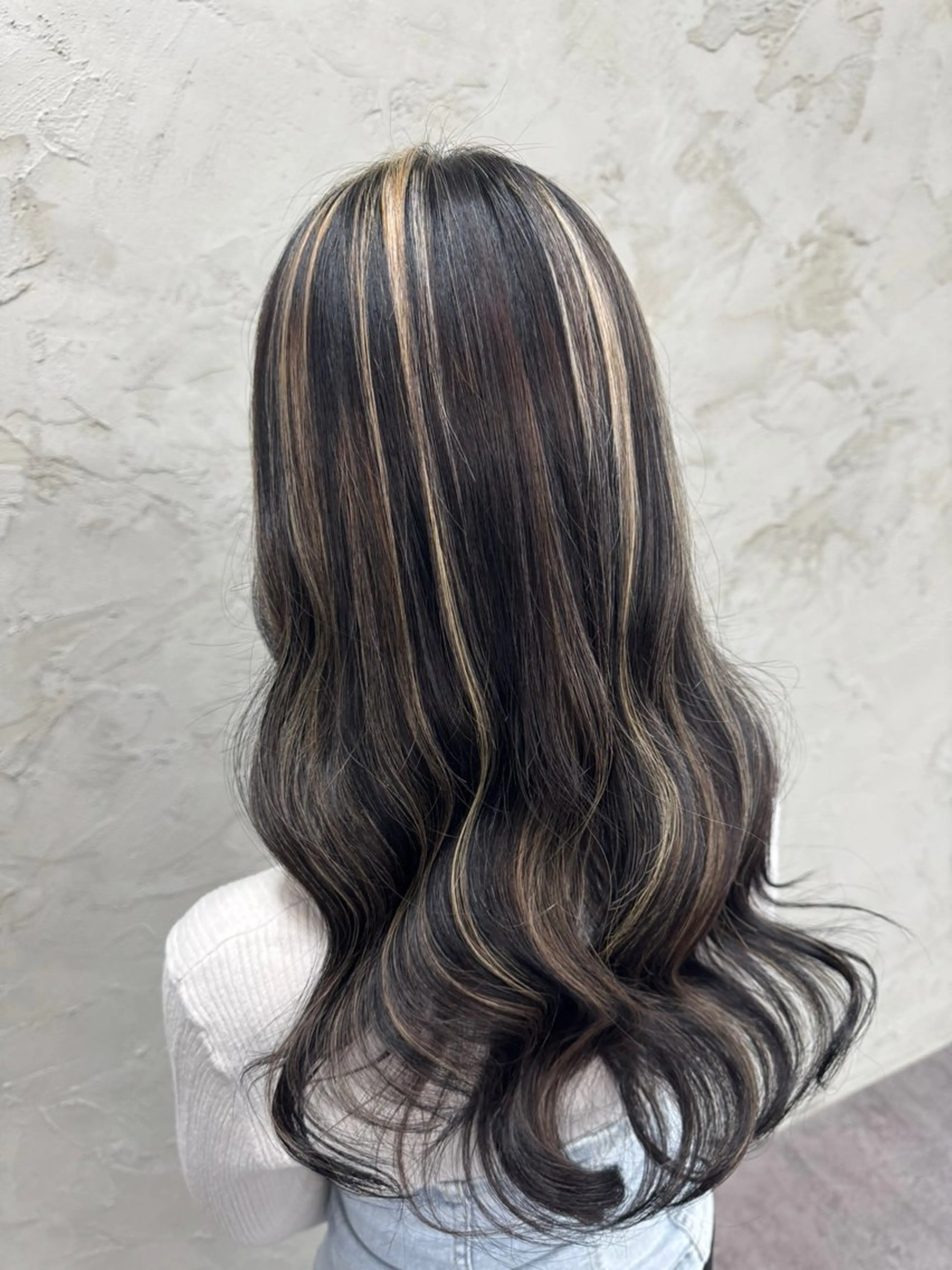 ロング カラー ヘアカラー トリートメント NEOSALON Blast所属・デザイン/美髪カラー 艶職人/福井SHUNのヘアスタイル