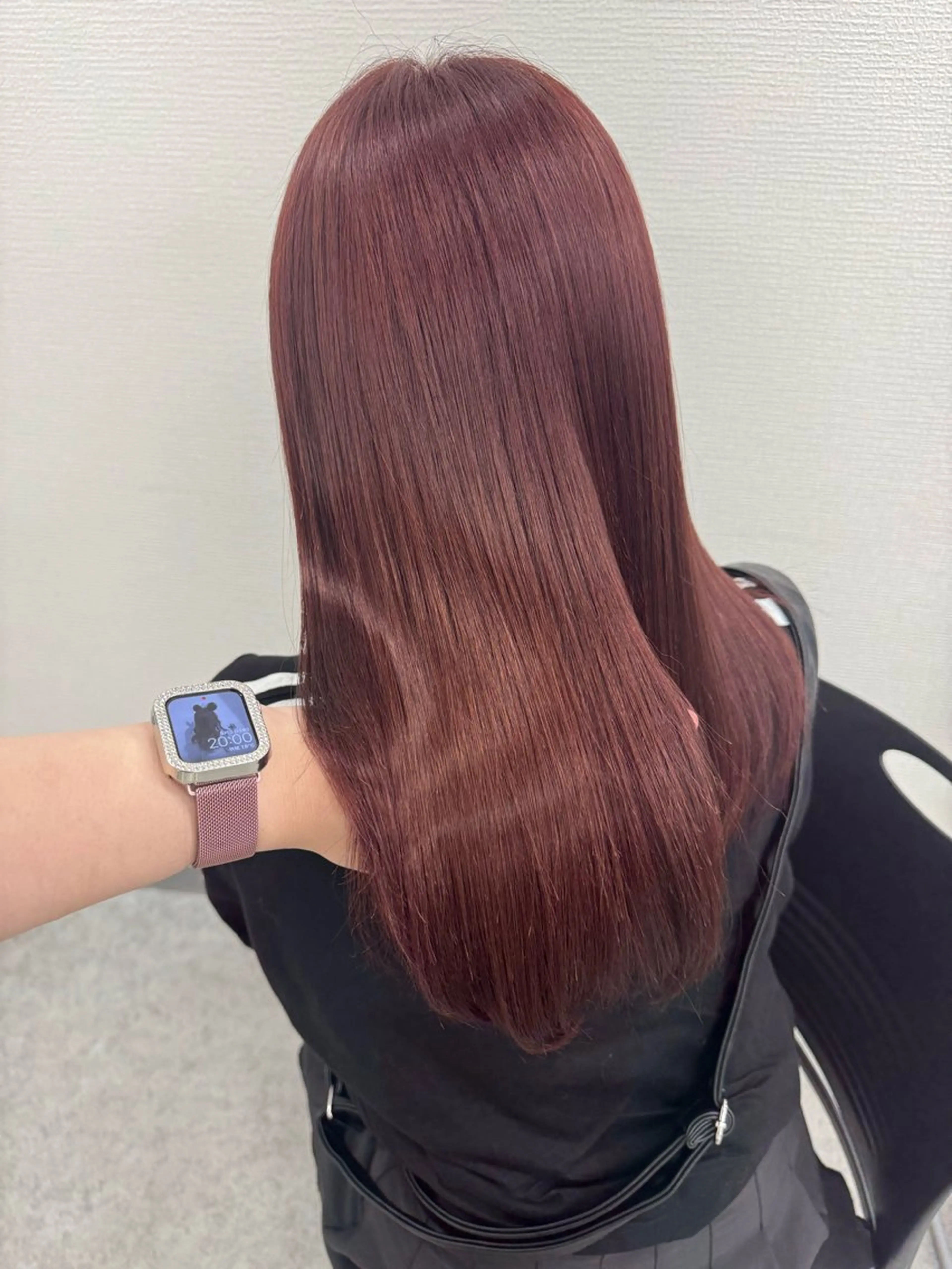 セミロング カラー ヘアカラー トリートメント ヘアセット 🎀愛されgirly ヘア🫧Ayakaのヘアスタイル
