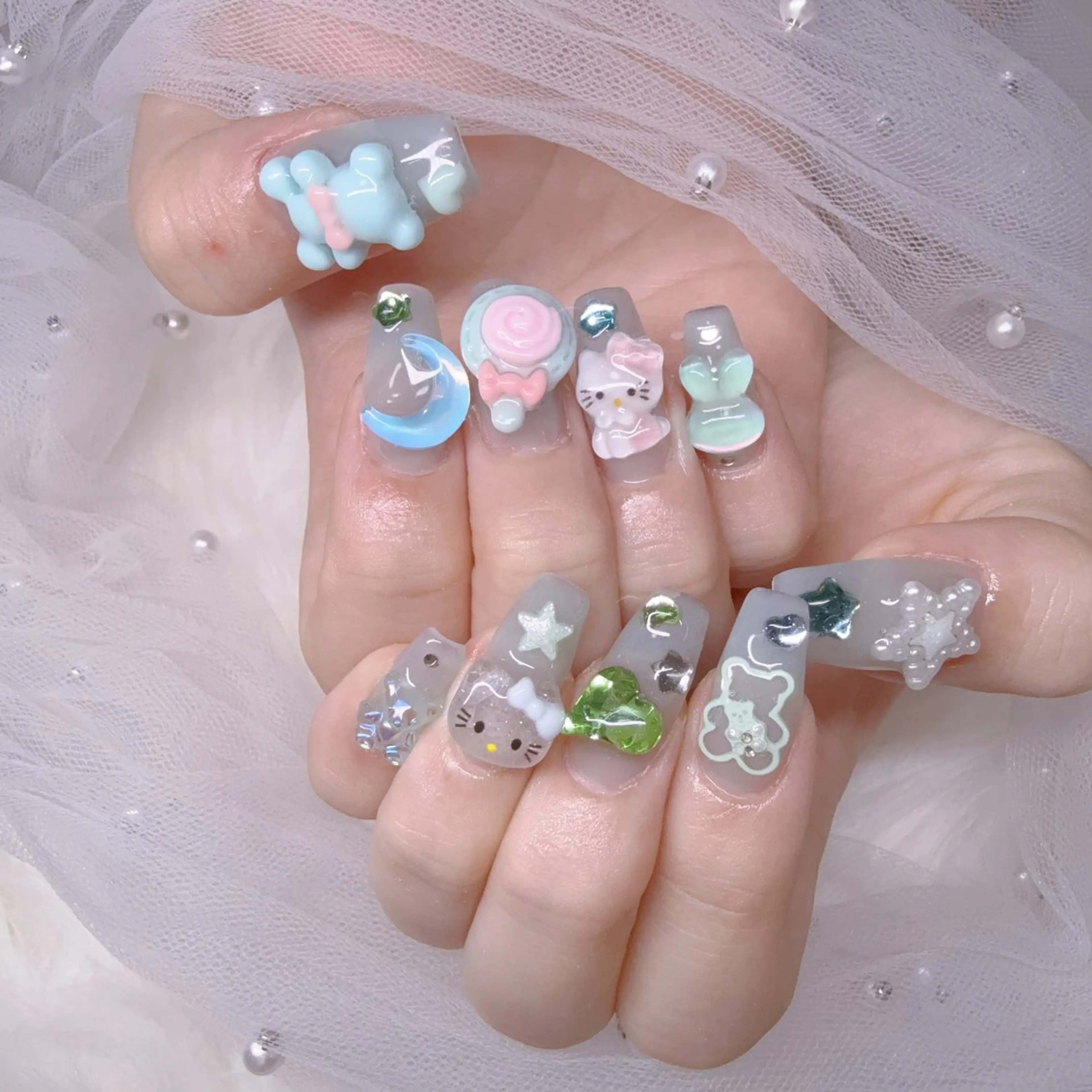 ネイル ハンドネイル 長さだし専門Minami所属・MN Nail salonのネイルデザイン
