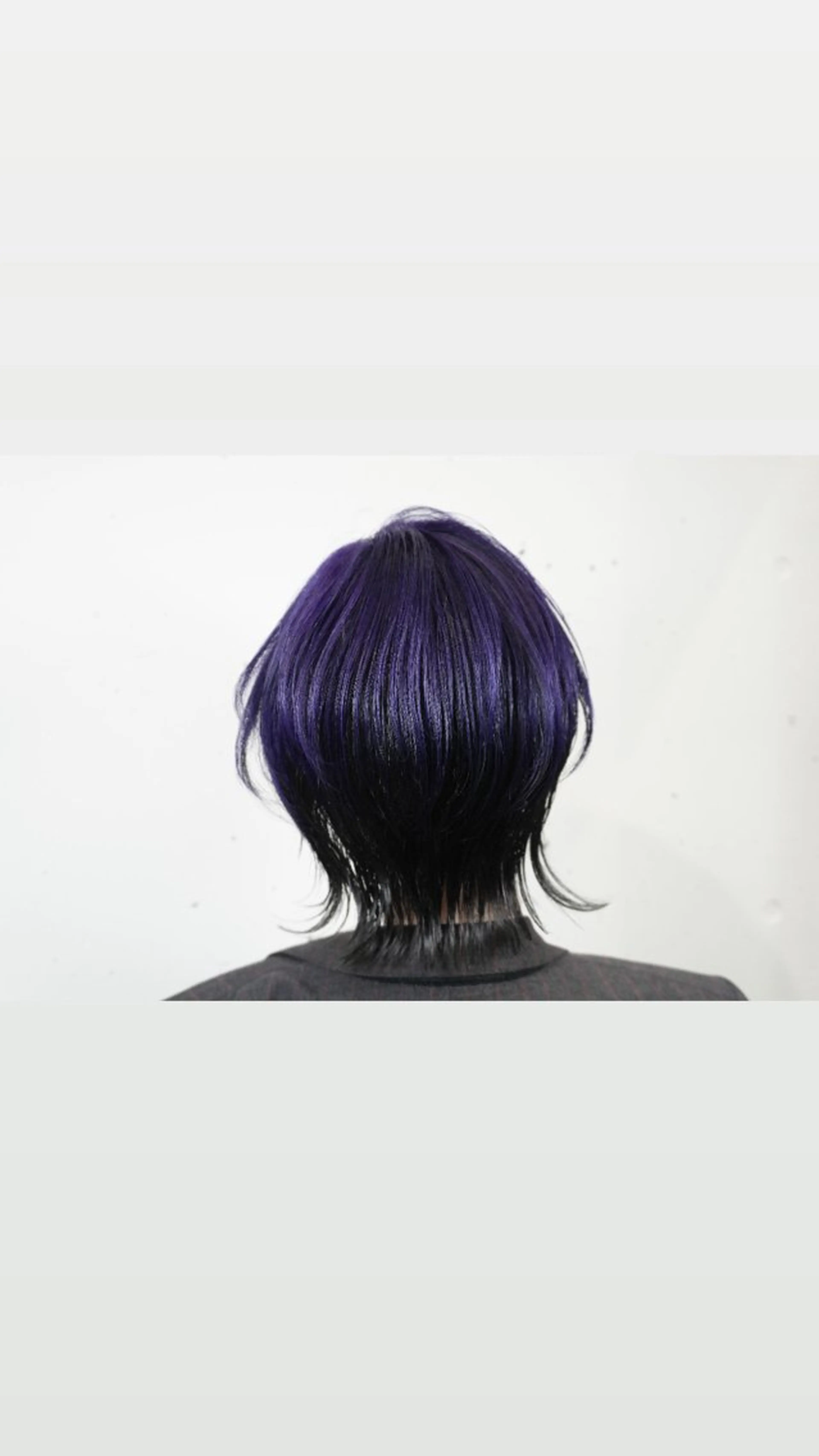 ミディアム カット ヘアカラー 原田 智行のヘアスタイル
