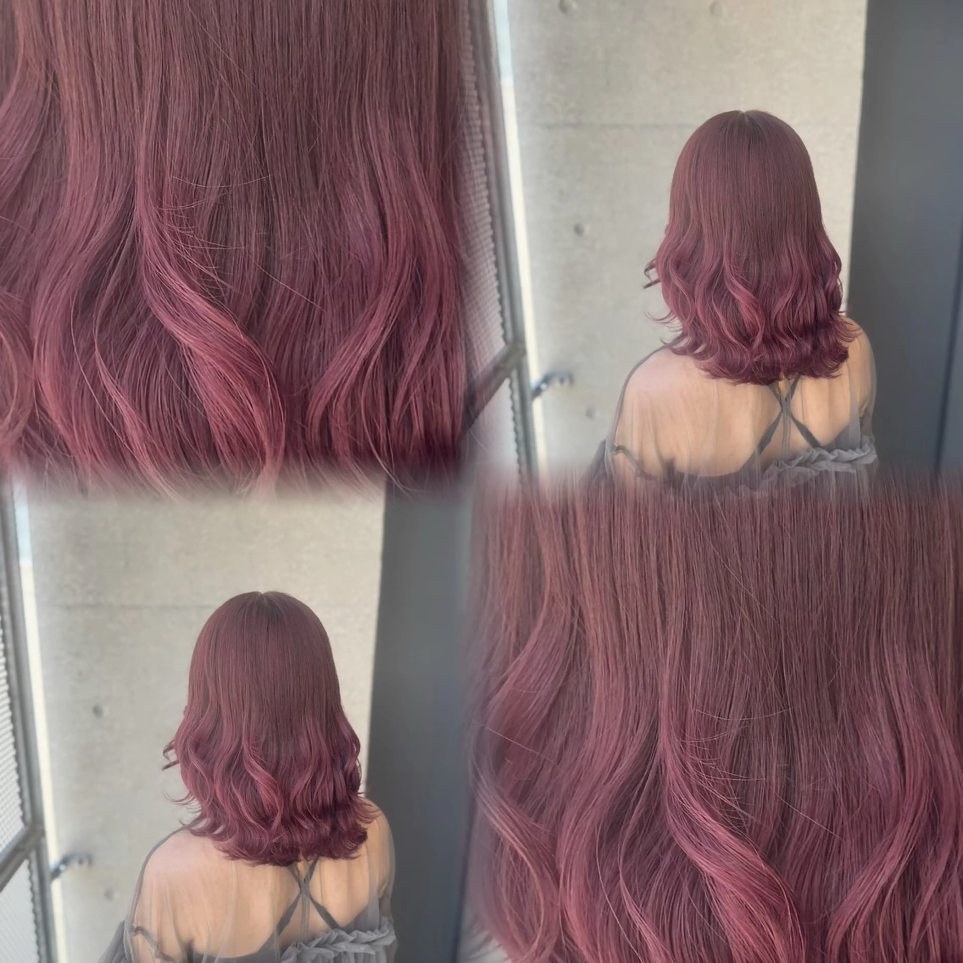 ショート カラー ヘアカラー トリートメント 髙橋 李里亜のヘアスタイル