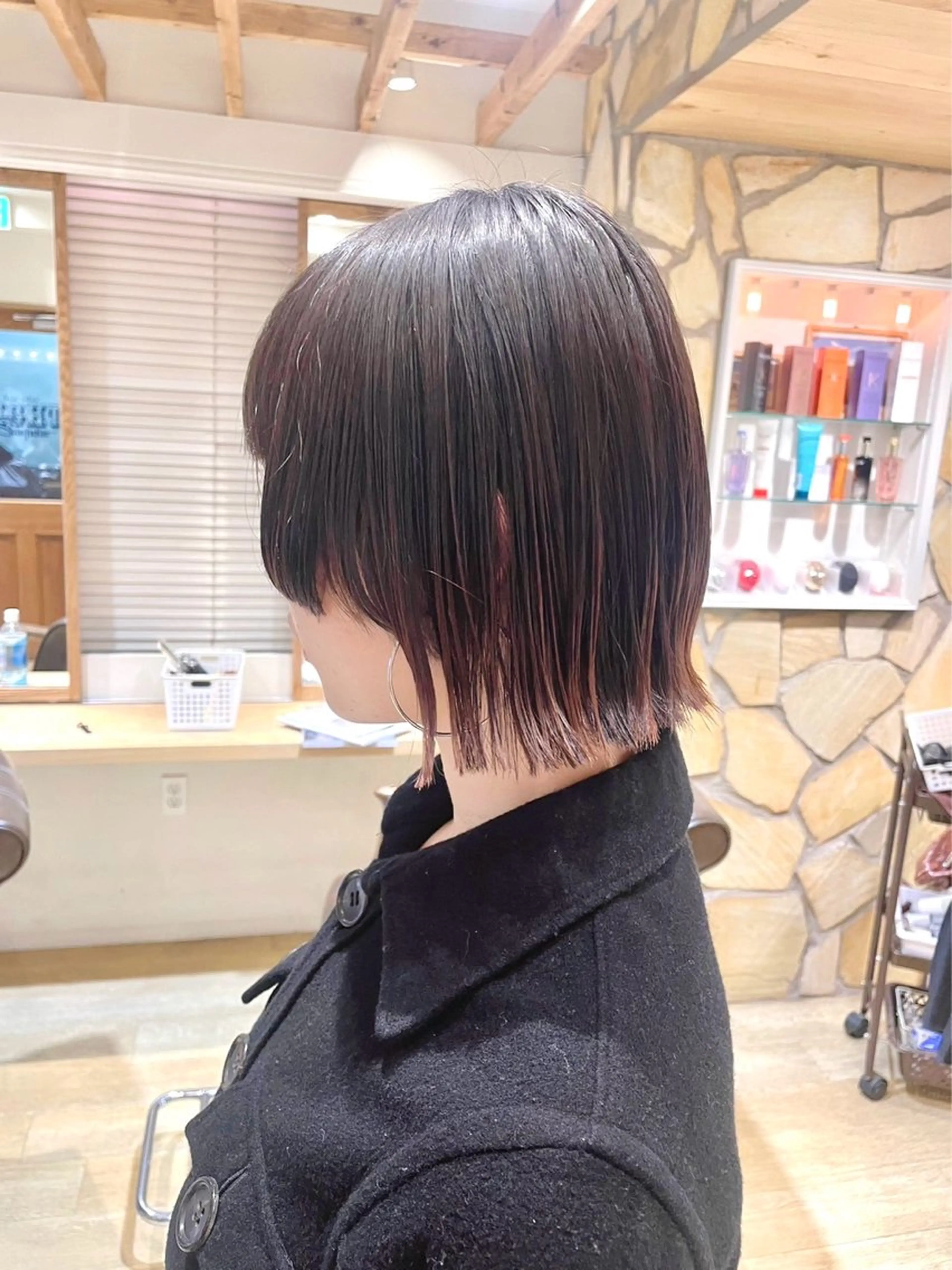 ショート カラー ヘアカラー トリートメント 新宿　副店長 新井彩斗のヘアスタイル