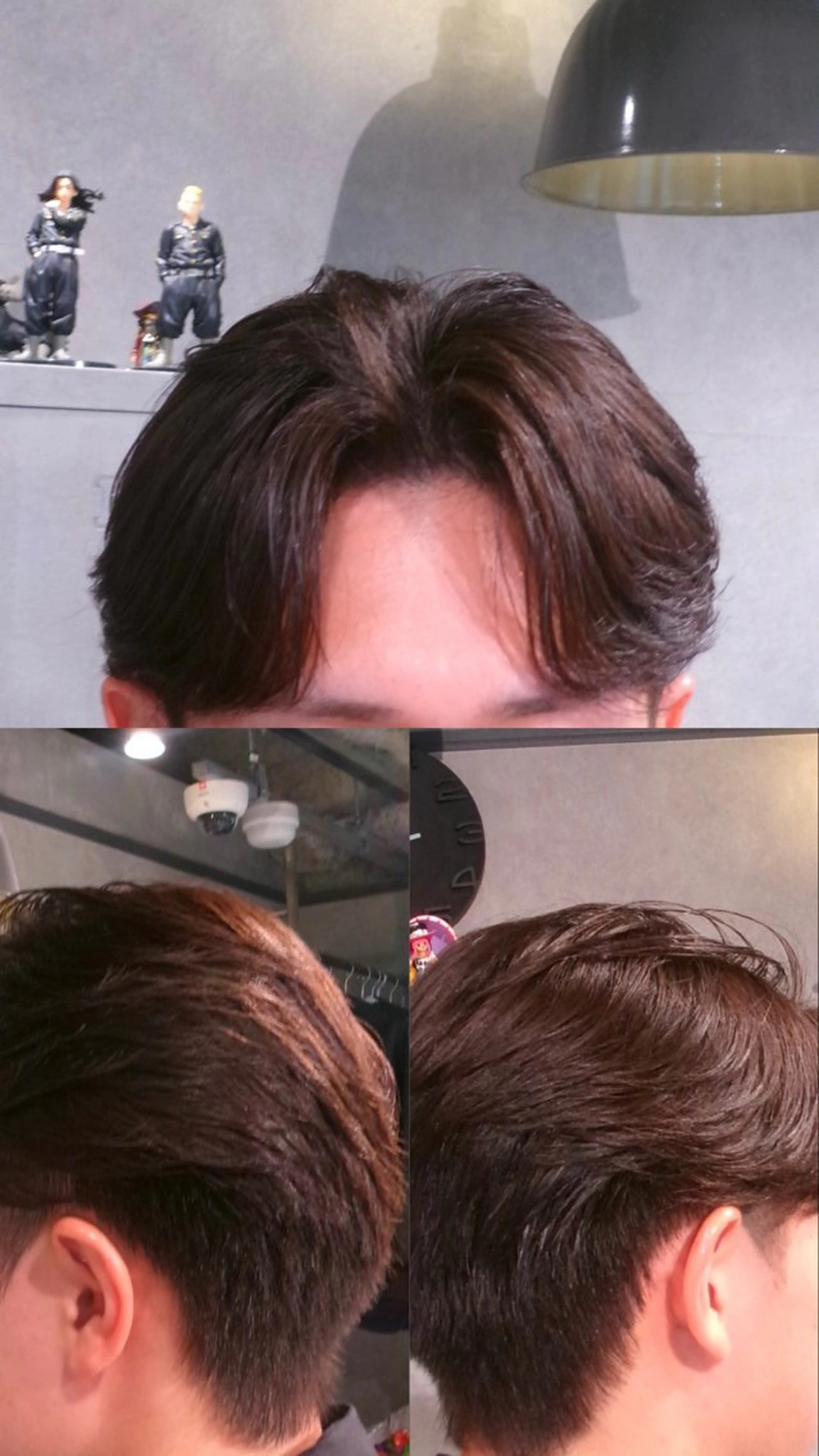 パーマ メンズ カット パーマ 毛流れ特化愁斗 センターパートパーマのヘアスタイル