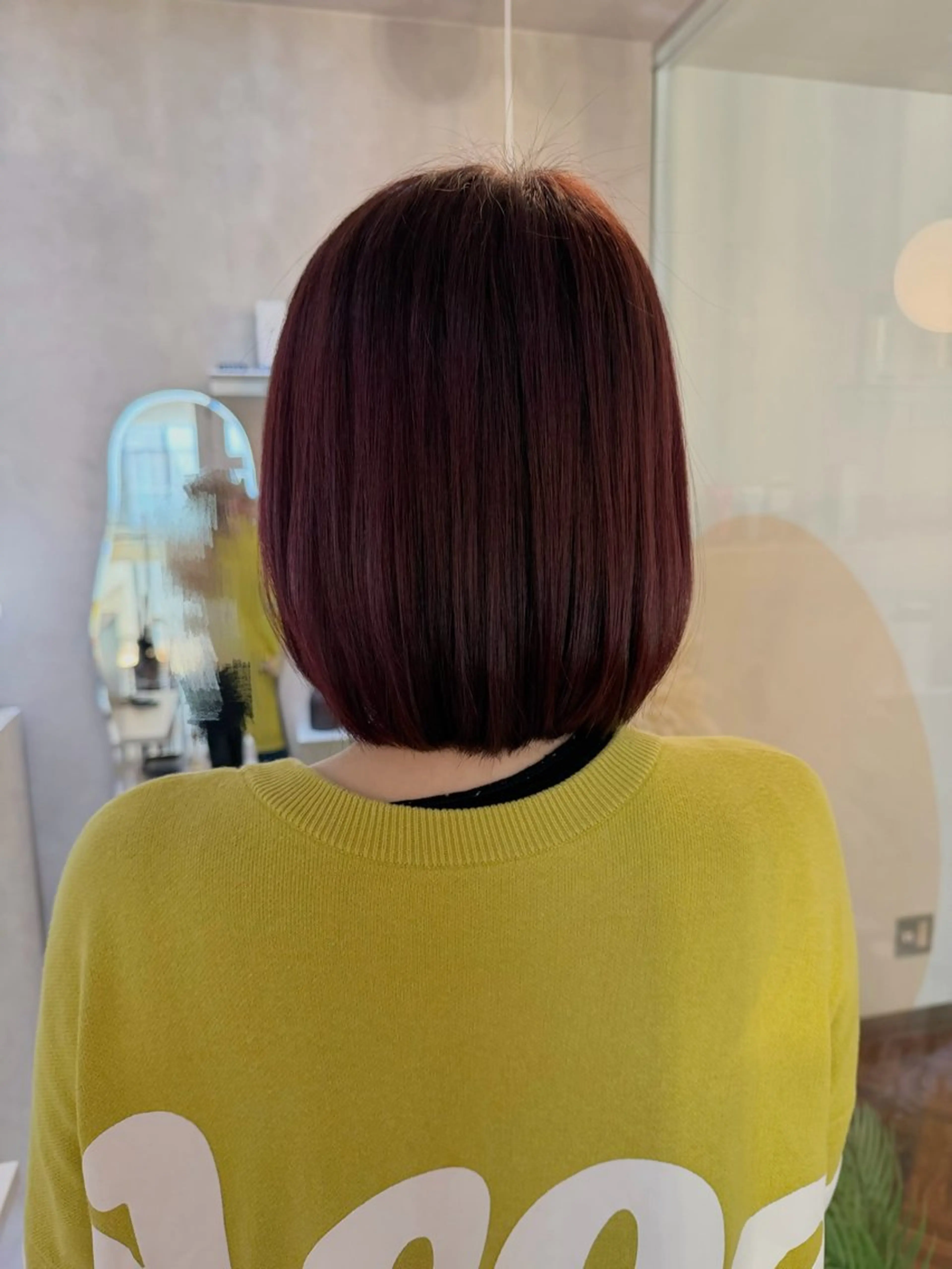 ミディアム カラー カット ヘアカラー トリートメント 🎀髪質改善/艶髪/ 艶カラー🎀浅田涼風のヘアスタイル