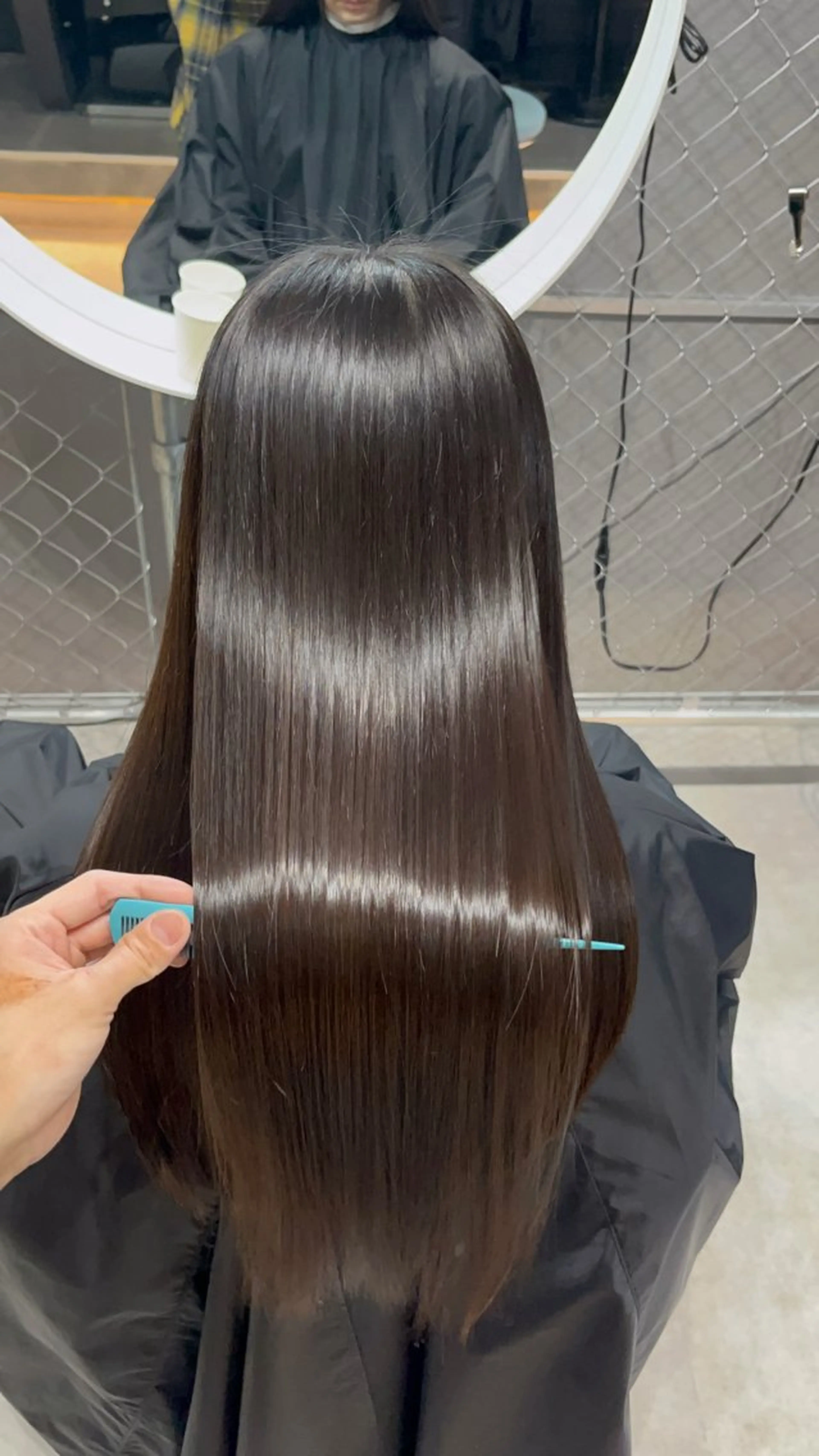 ロング 縮毛矯正 トリートメント CoCooN TAKUMAのヘアスタイル