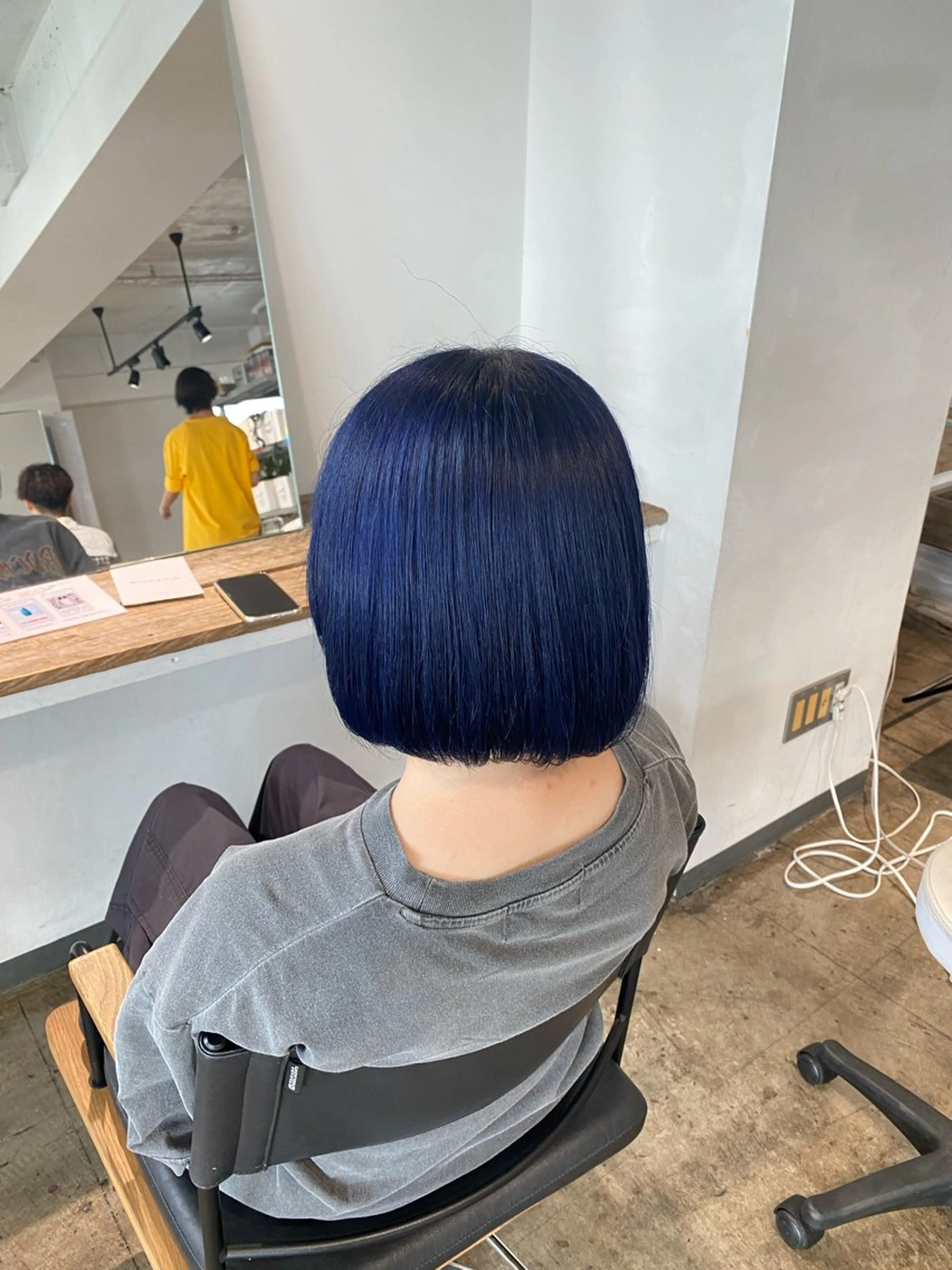 カラー ヘアカラー トリートメント ヘッドスパ 💫miyu💫デザ インカラー/アレンジのヘアスタイル