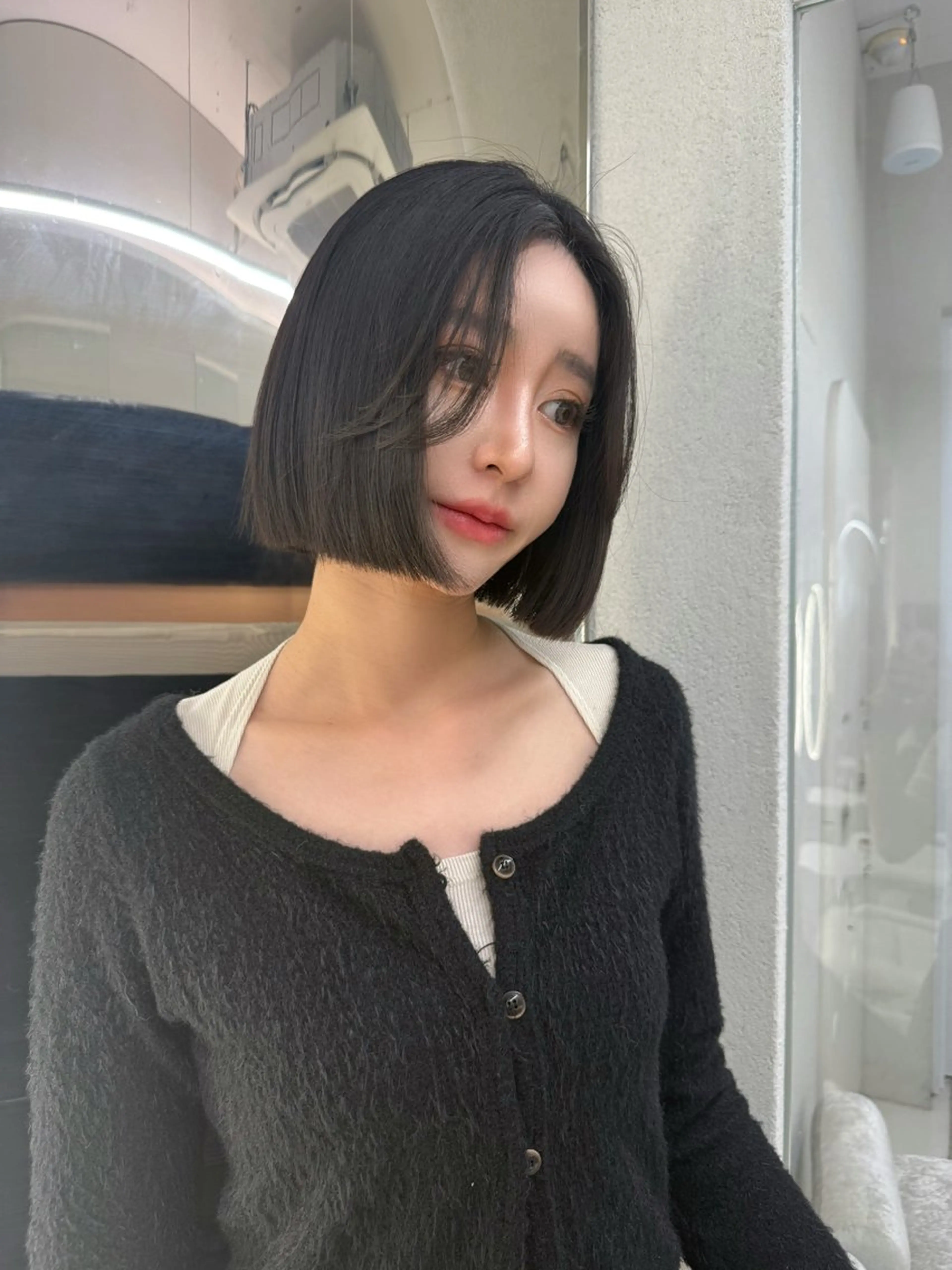 8月限定💫海外ボブ+ プレミアムケアカラー+トリートメント❤️の写真