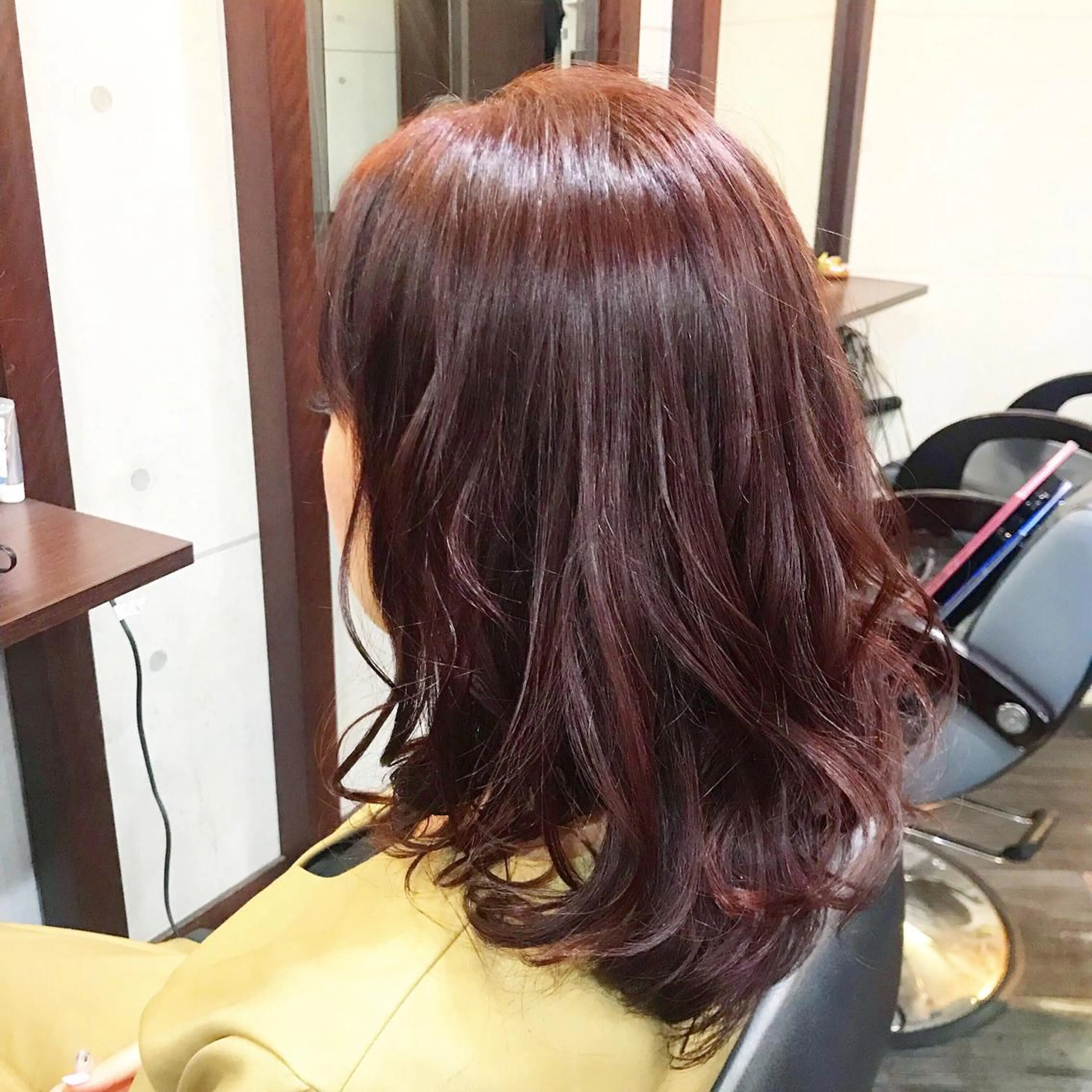 ミディアム カラー ピンクカラー バイオレットカラー ヘアカラー トリートメント cocoru所属・＊横浜駅＊ 金子 誠也のヘアスタイル